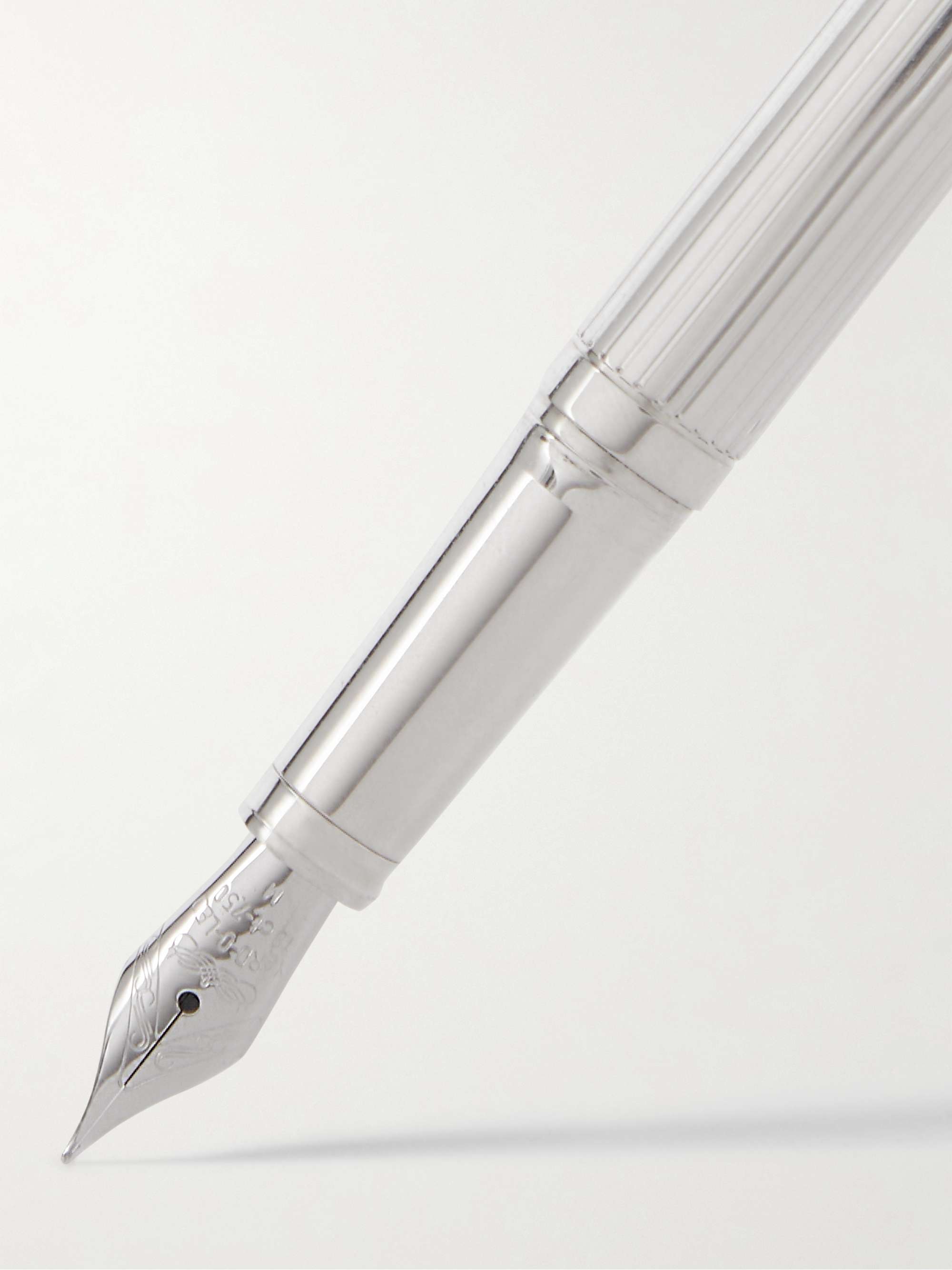 SMYTHSON Viceroy Sterling Silver Fountain Pen
