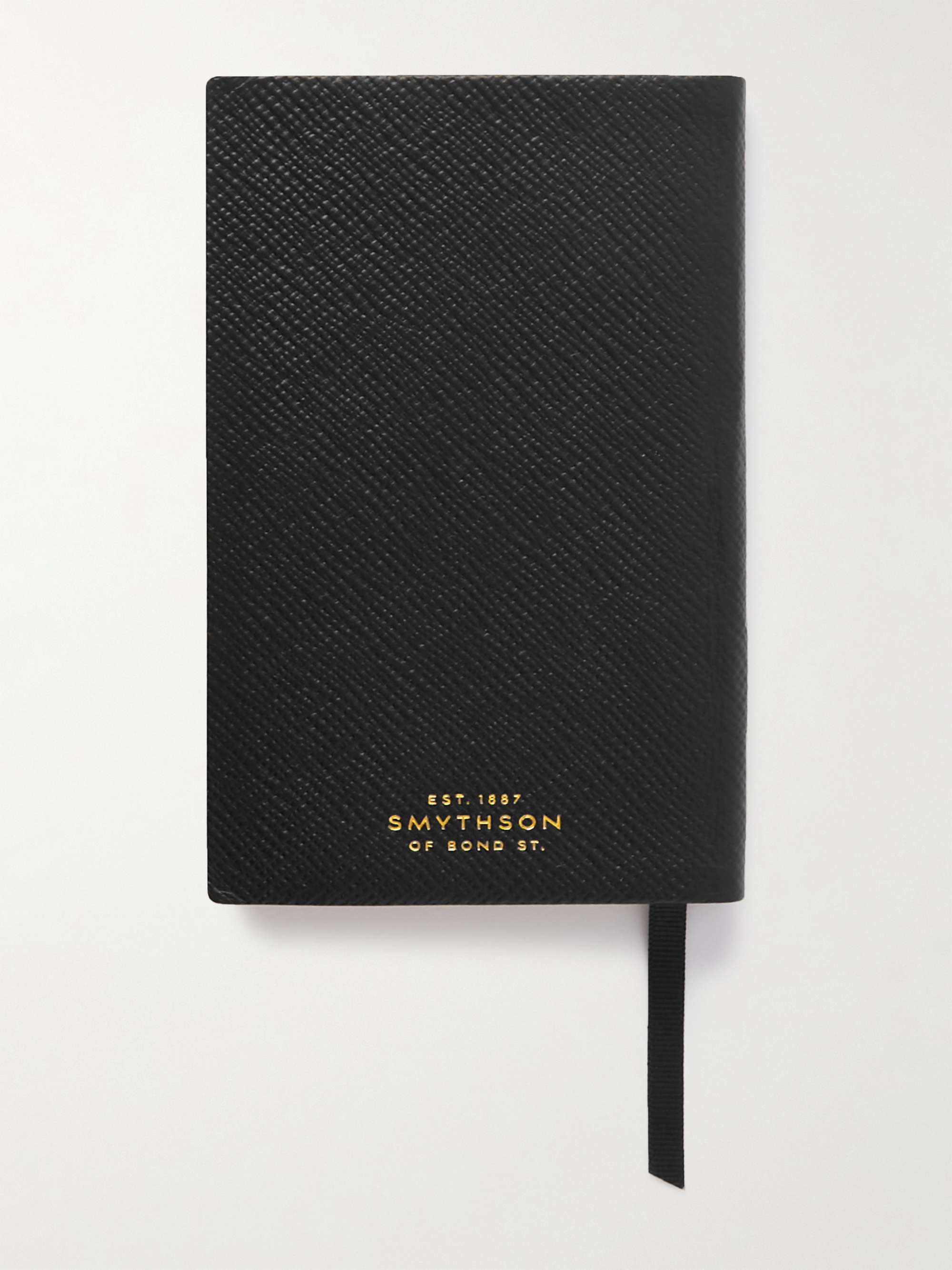 SMYTHSON Panama Cross-Grain Leather Notebook