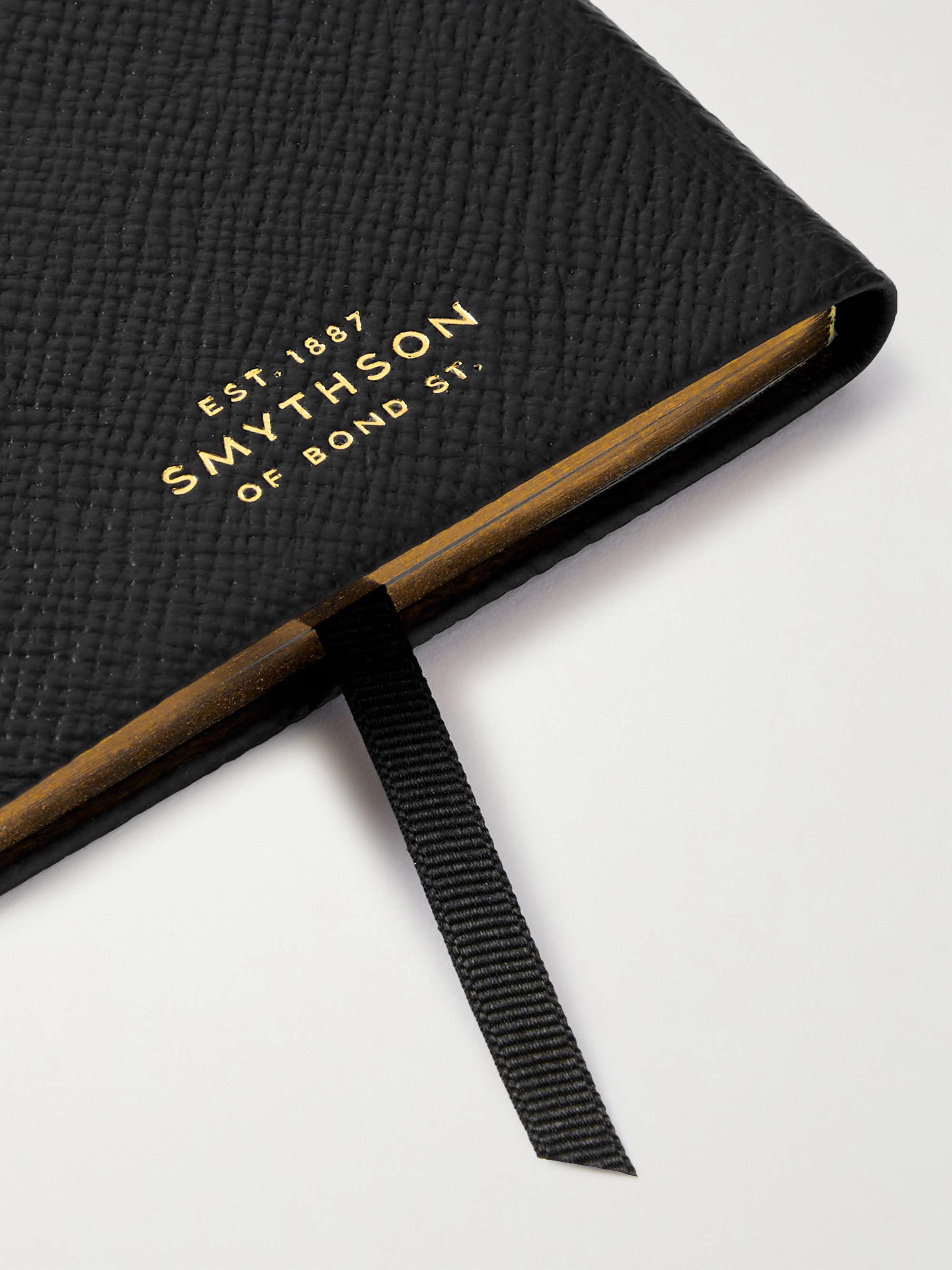 SMYTHSON Panama Cross-Grain Leather Notebook
