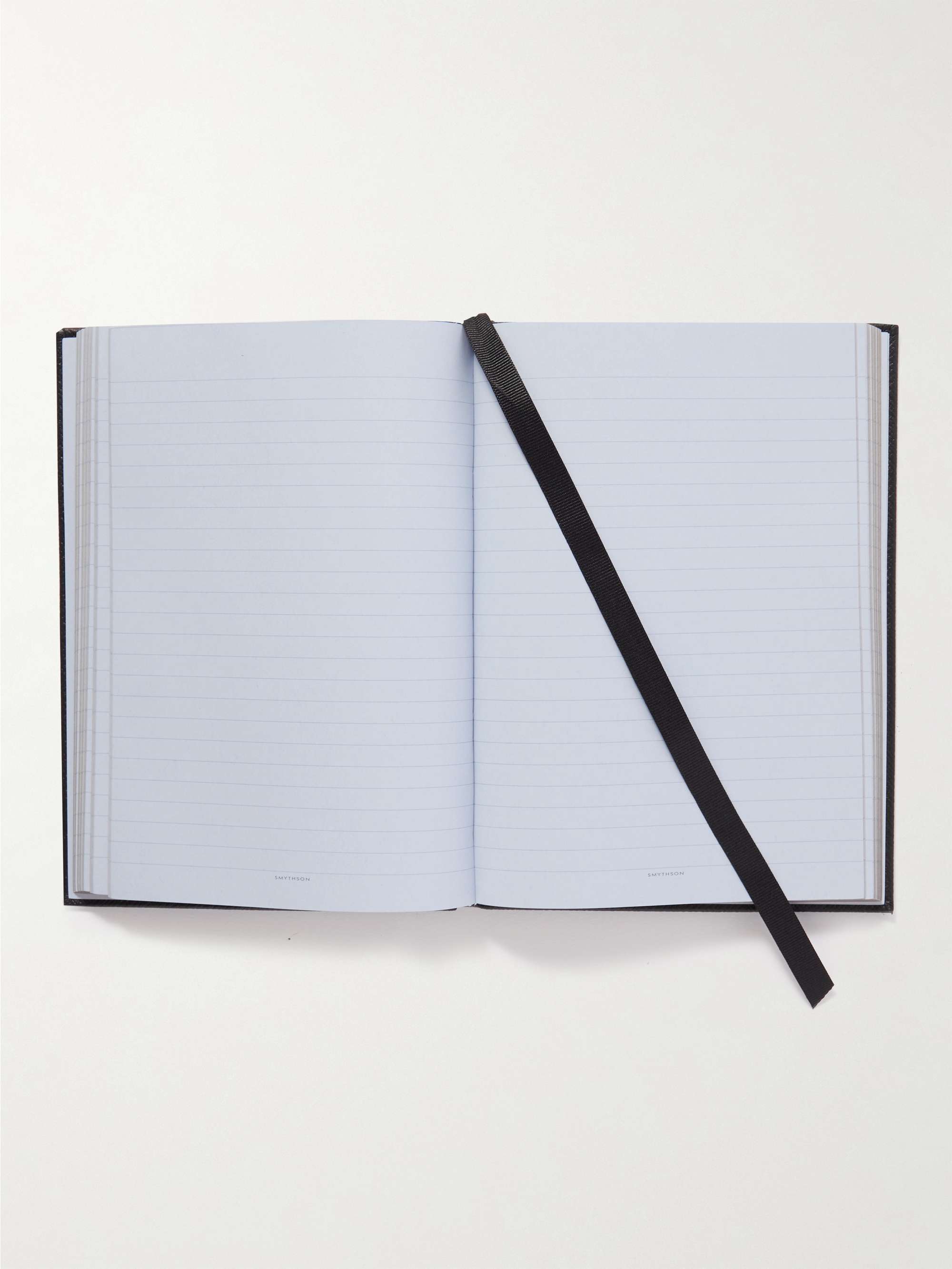 SMYTHSON Panama Soho Cross-Grain Leather Notebook