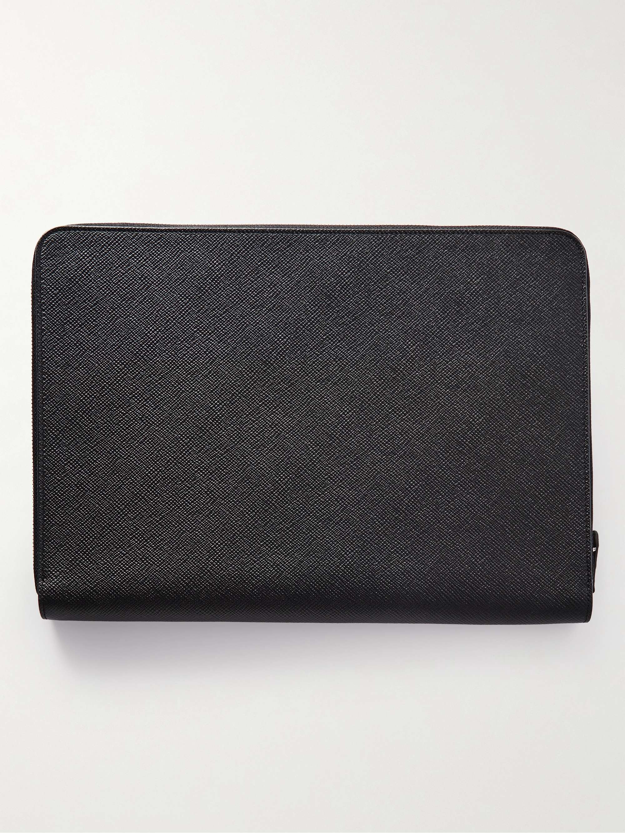 SMYTHSON Panama Cros-Grain Leather Laptop Case for Men | MR PORTER