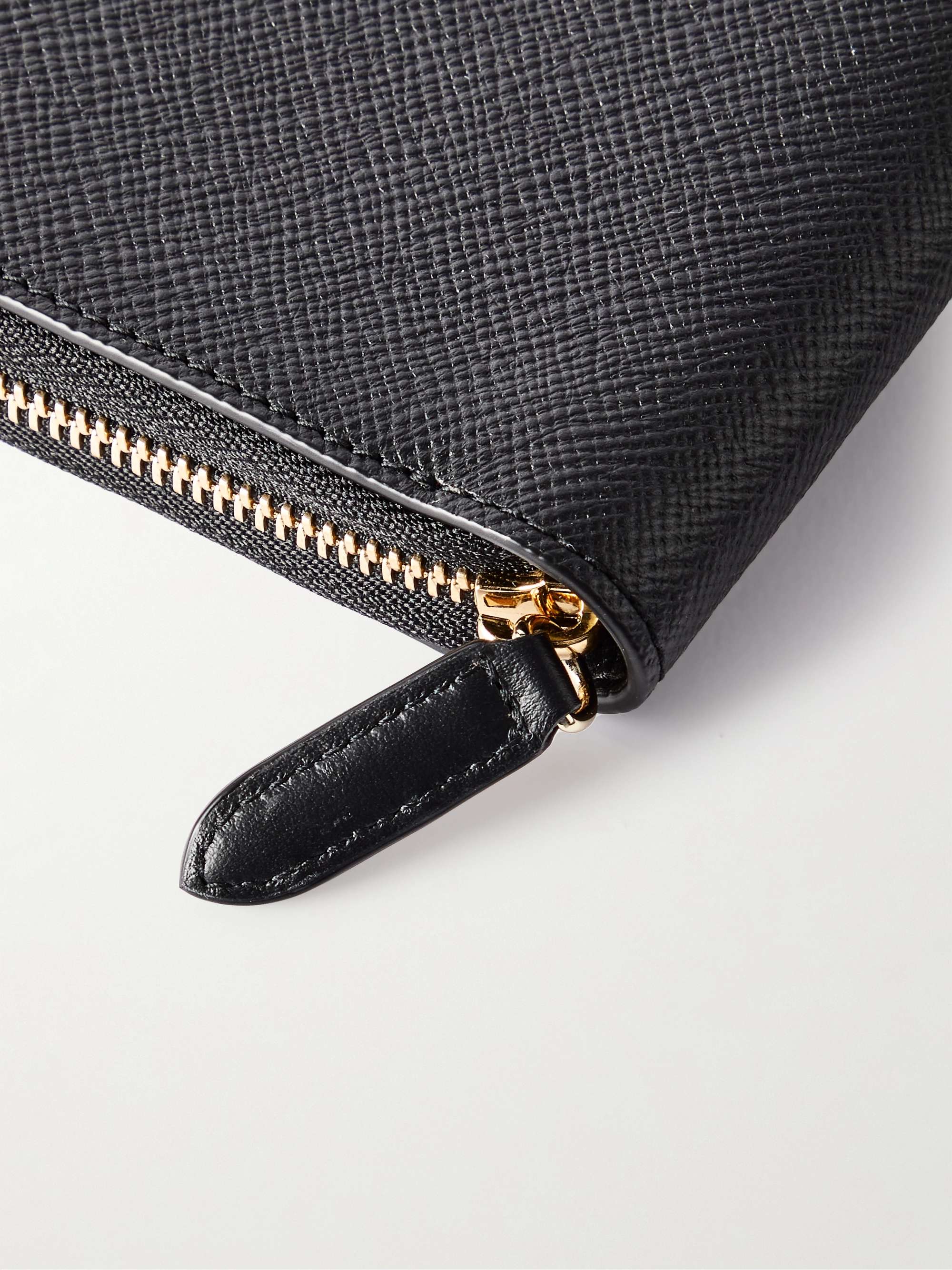 SMYTHSON Panama Cros-Grain Leather Laptop Case