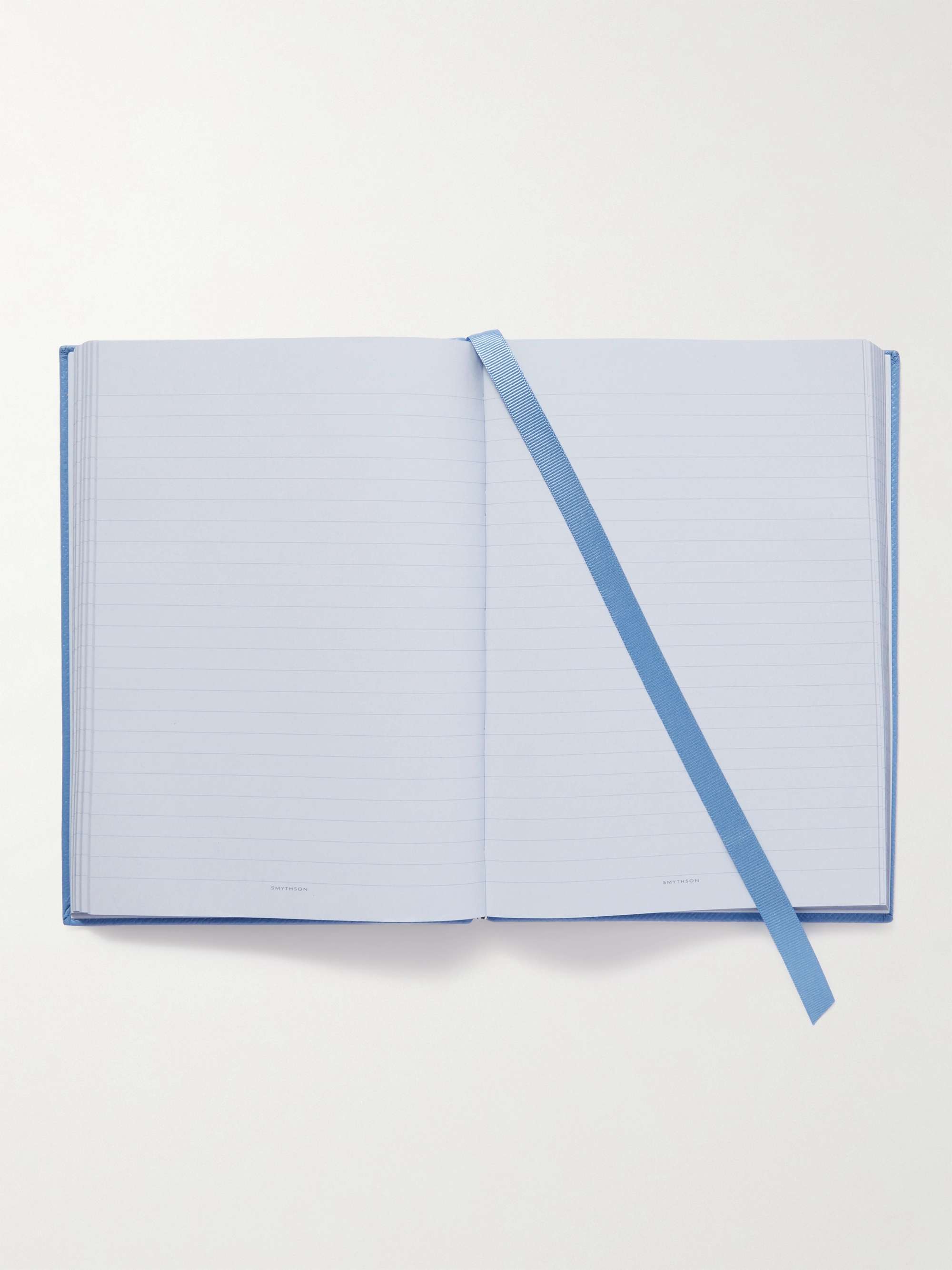 SMYTHSON Soho Cross-Grain Leather Notebook