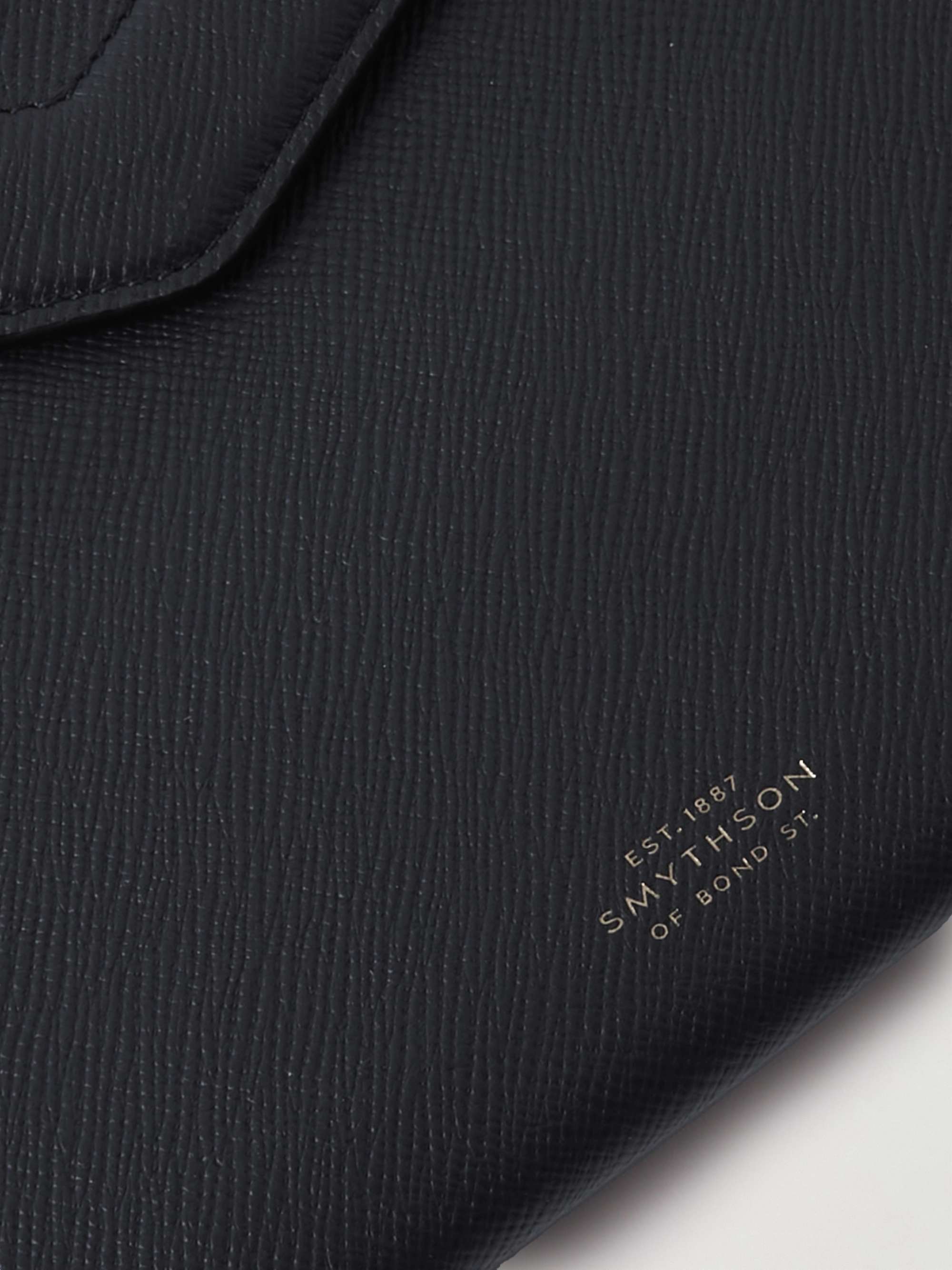 SMYTHSON Panama Cross-Grain Leather Folder