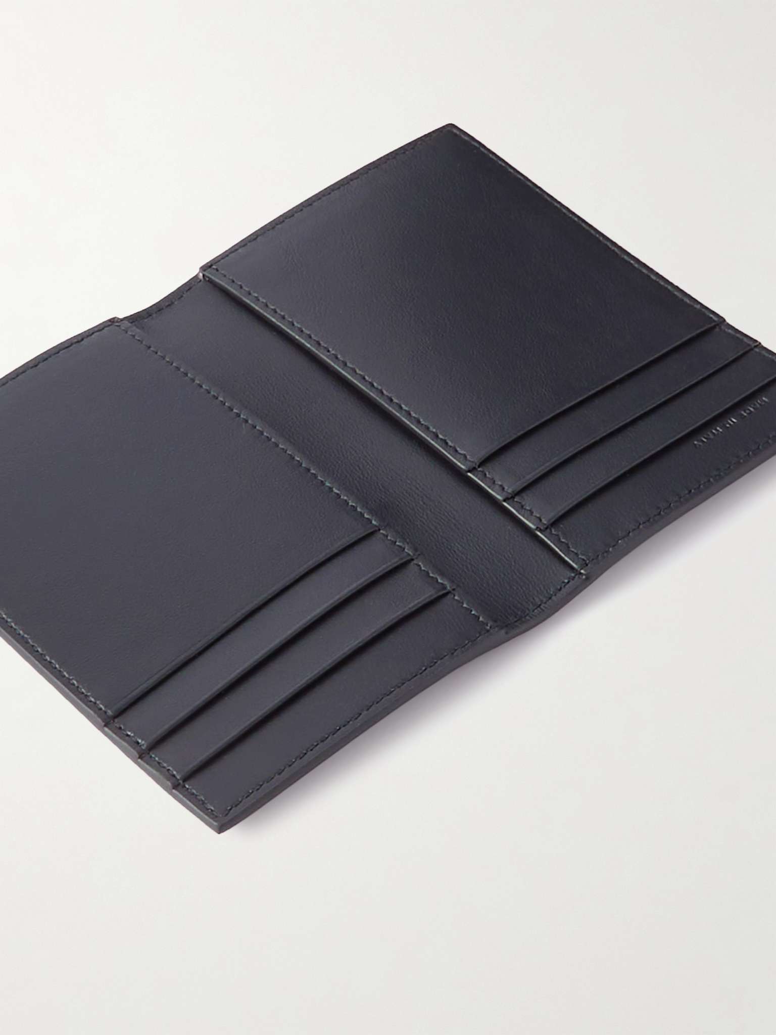 SMYTHSON Panama Cross-Grain Leather Cardholder for Men | MR PORTER