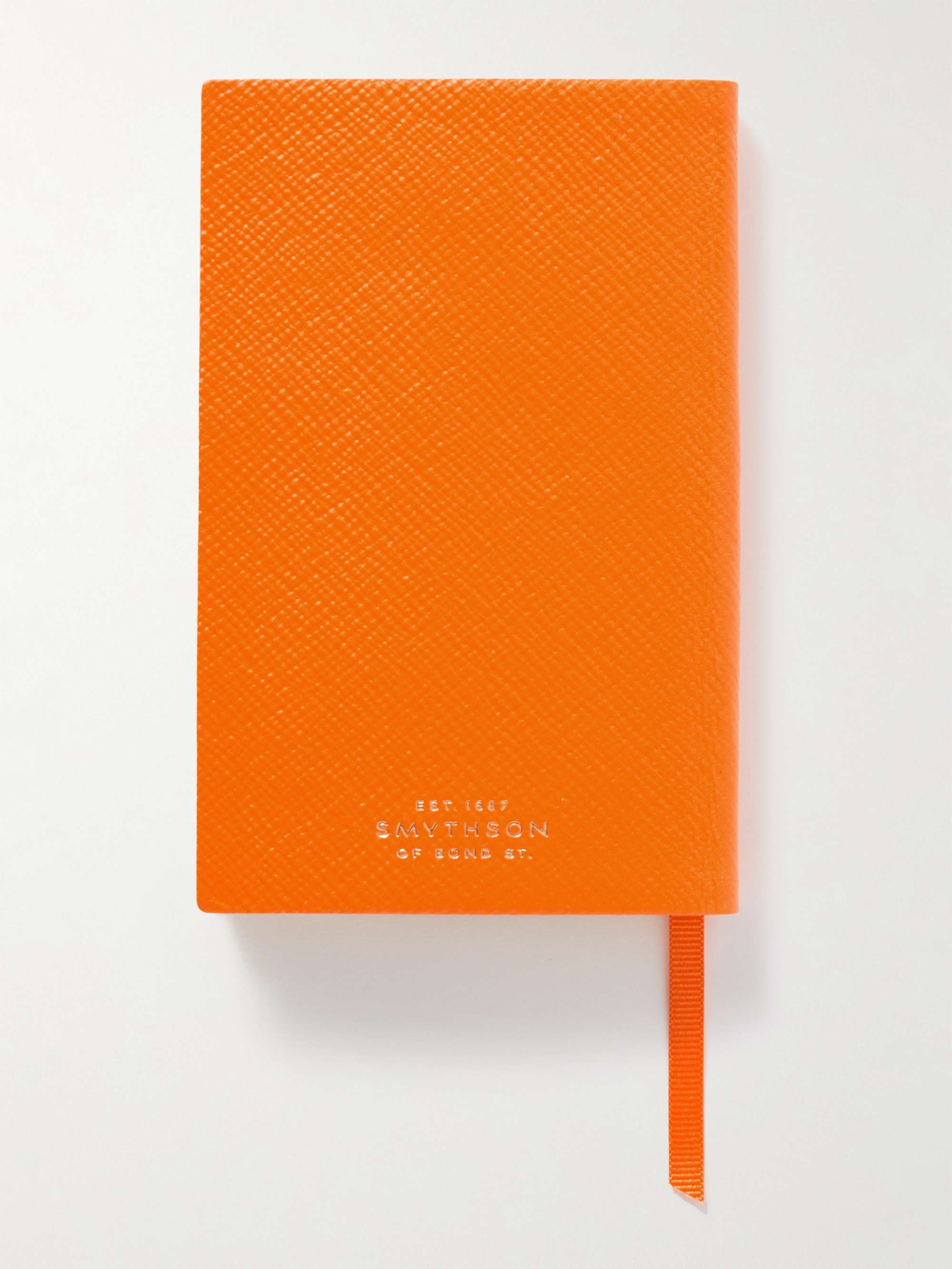 SMYTHSON Panama Cross-Grain Leather Notebook