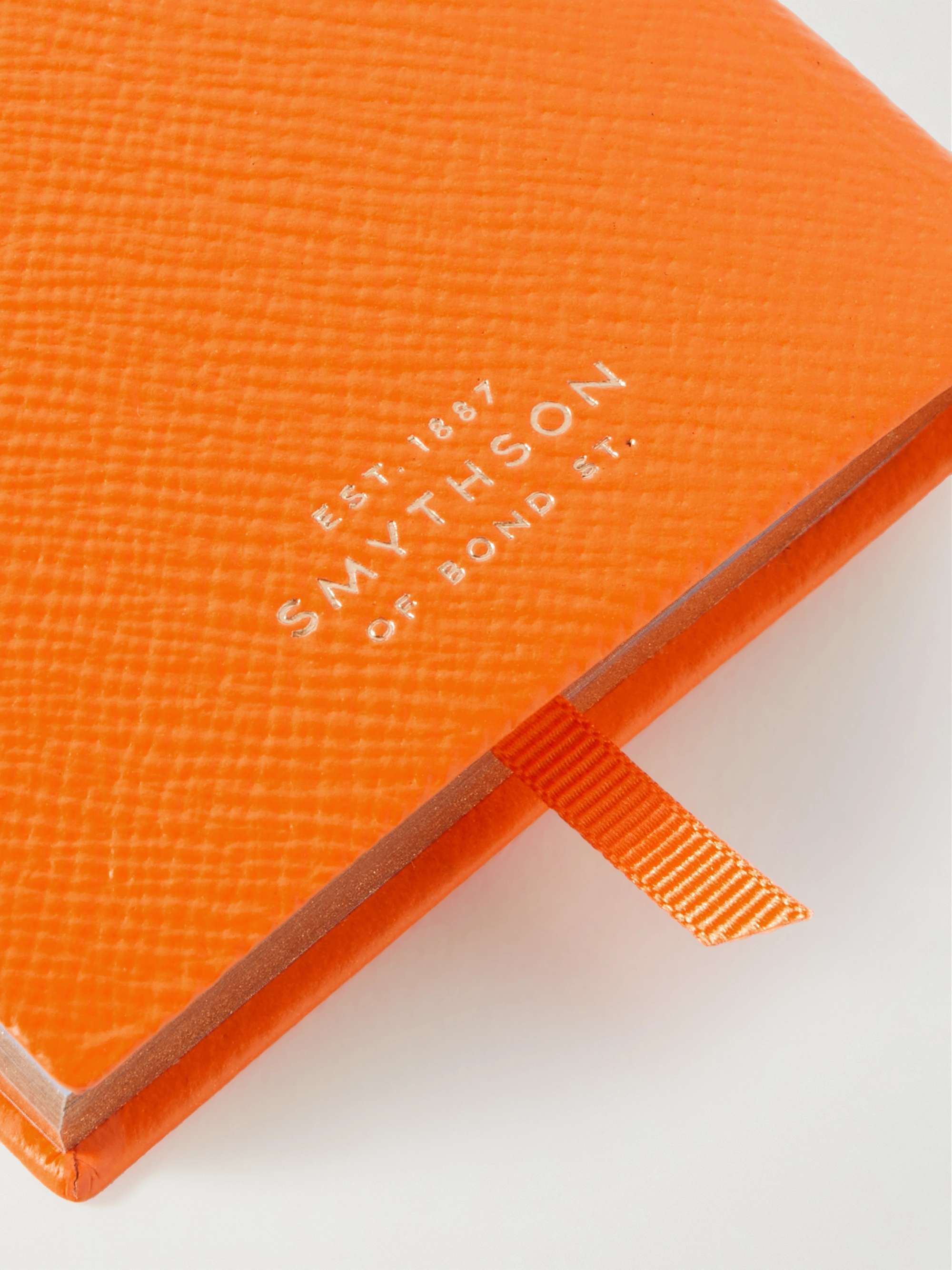 SMYTHSON Panama Cross-Grain Leather Notebook