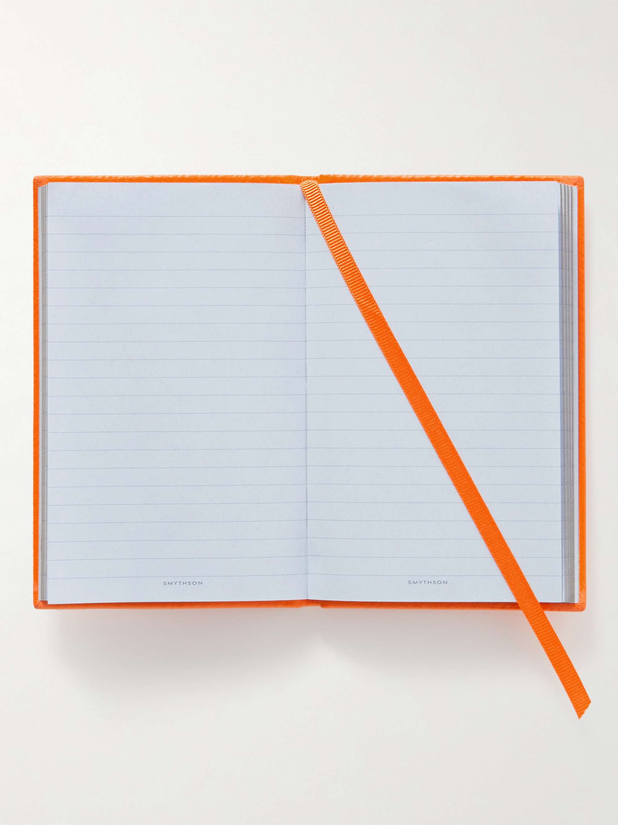SMYTHSON Panama Cross-Grain Leather Notebook
