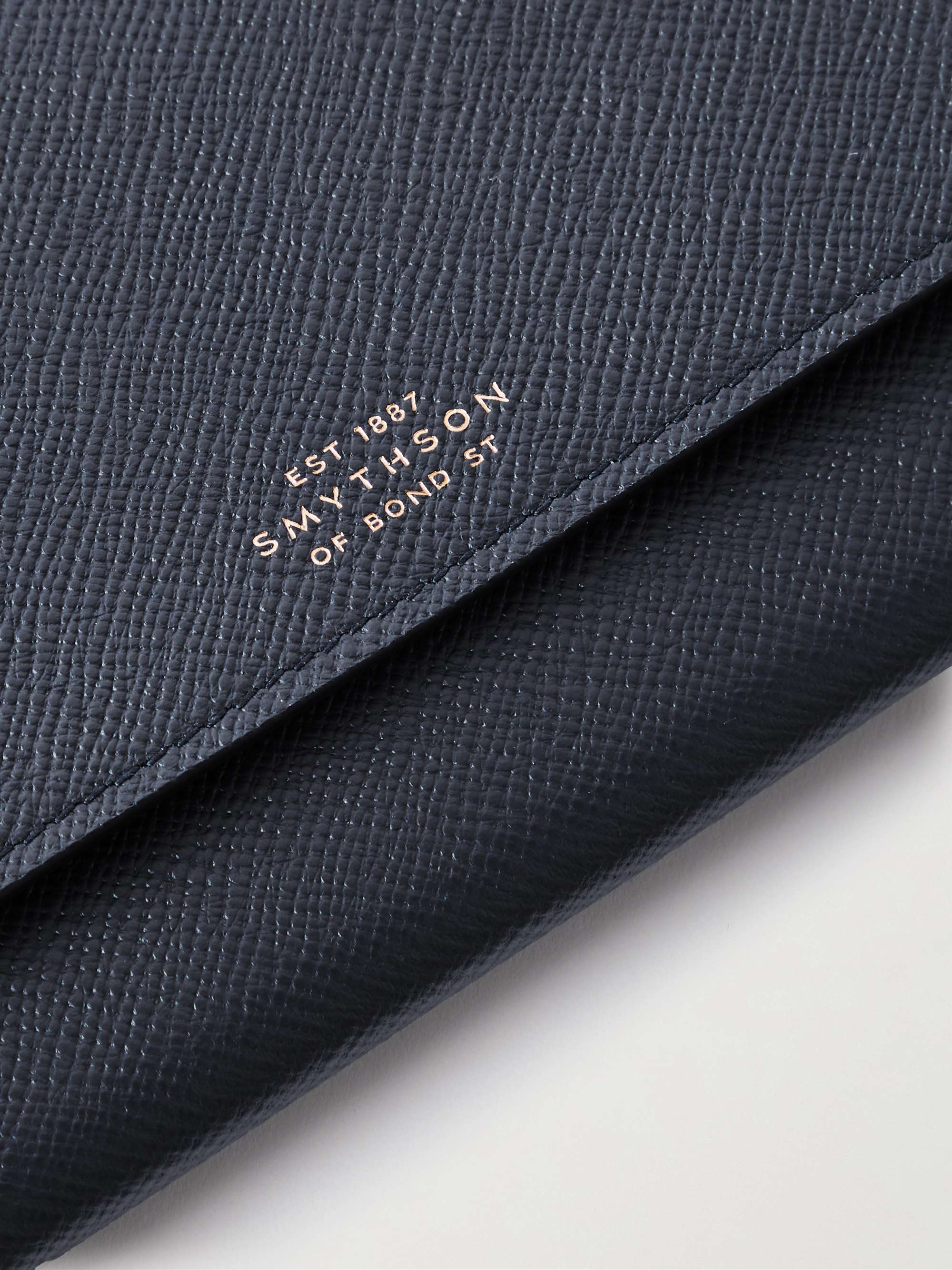 SMYTHSON Cross-Grain Leather Travel Wallet | MR PORTER