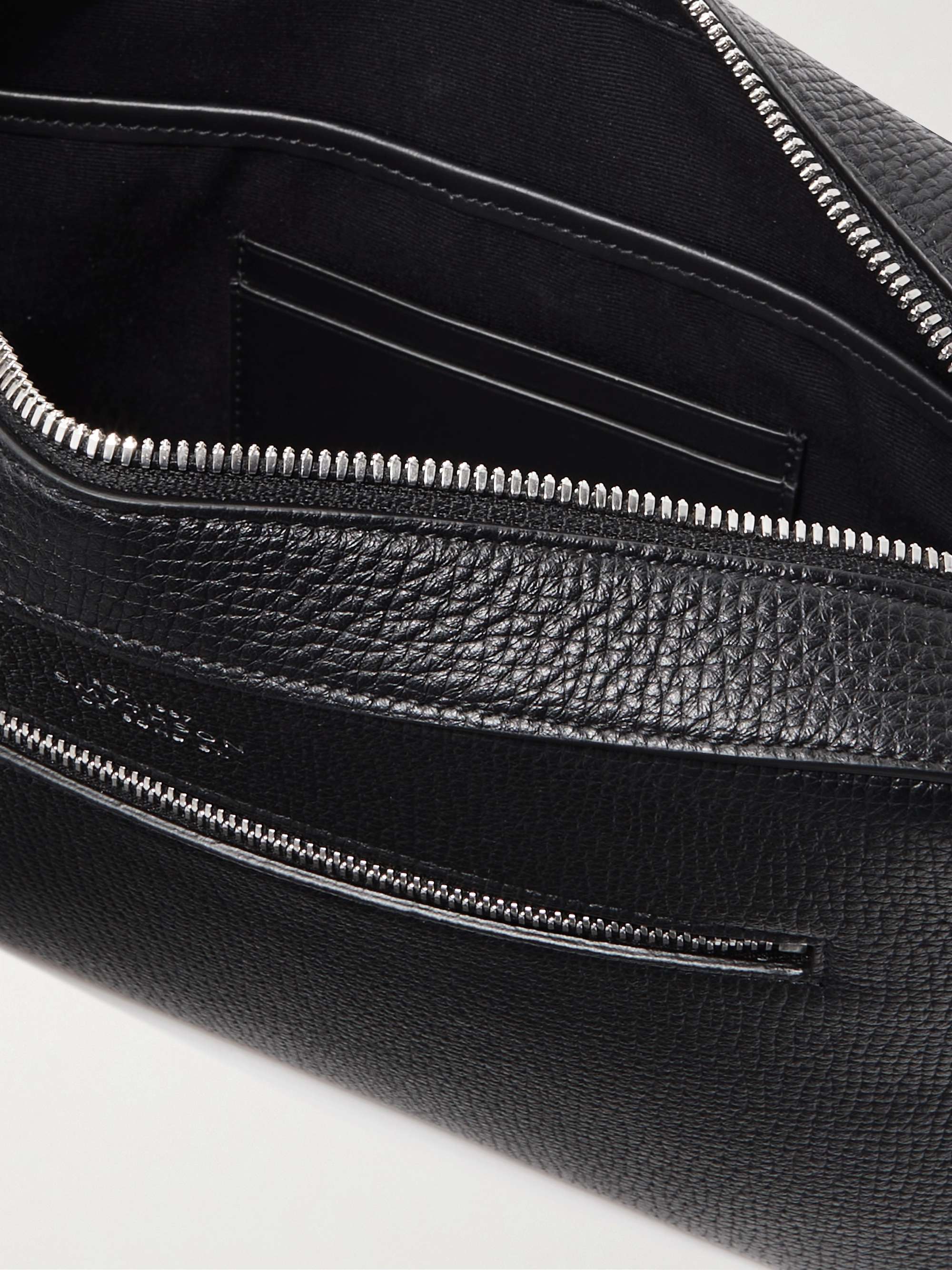 SMYTHSON Ludlow Umhängetasche aus vollnarbigem Leder