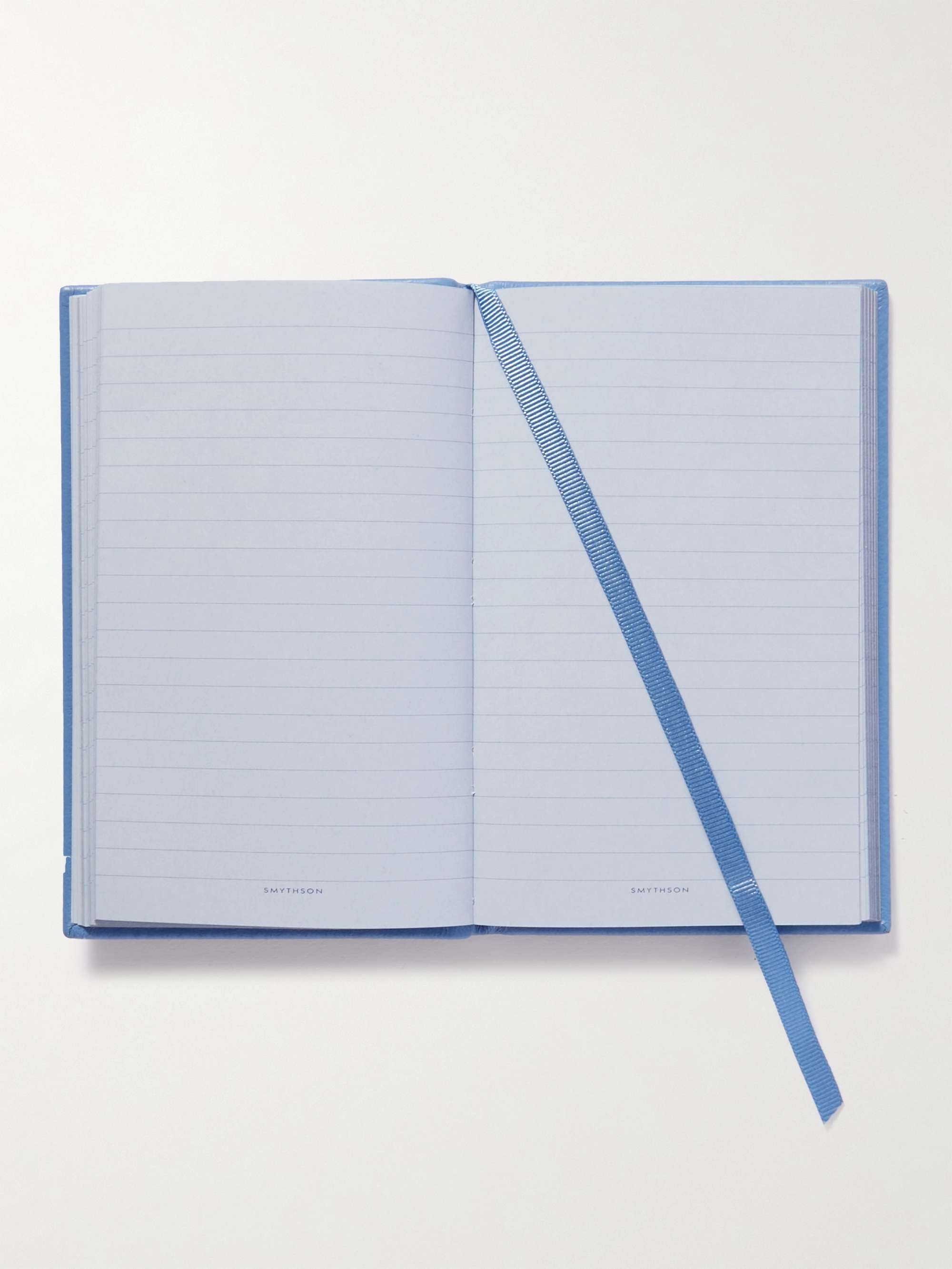 SMYTHSON Panama Cross-Grain Leather Notebook