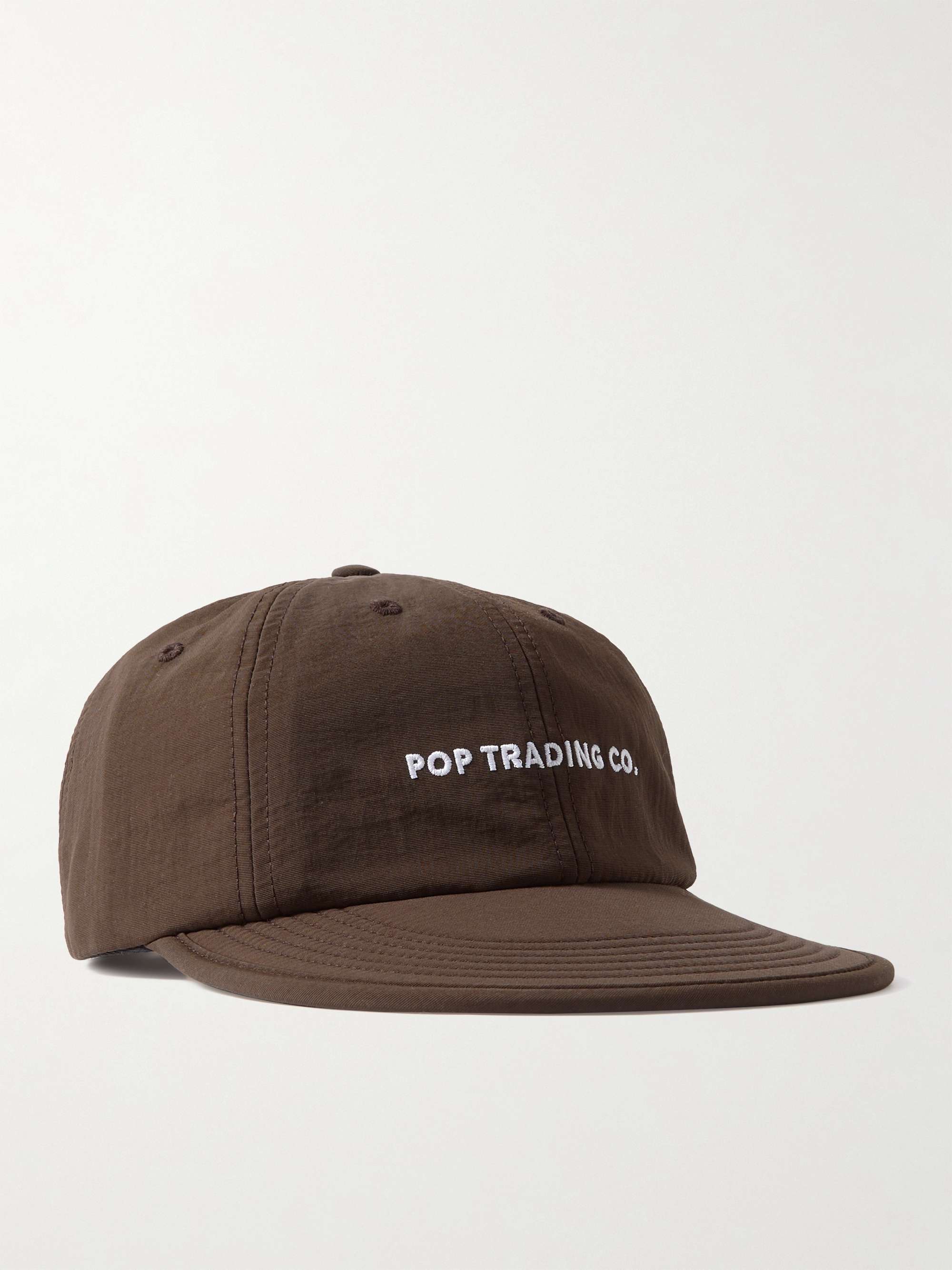 POP TRADING COMPANY LogoEmbroidered Cotton Baseball Cap for Men MR