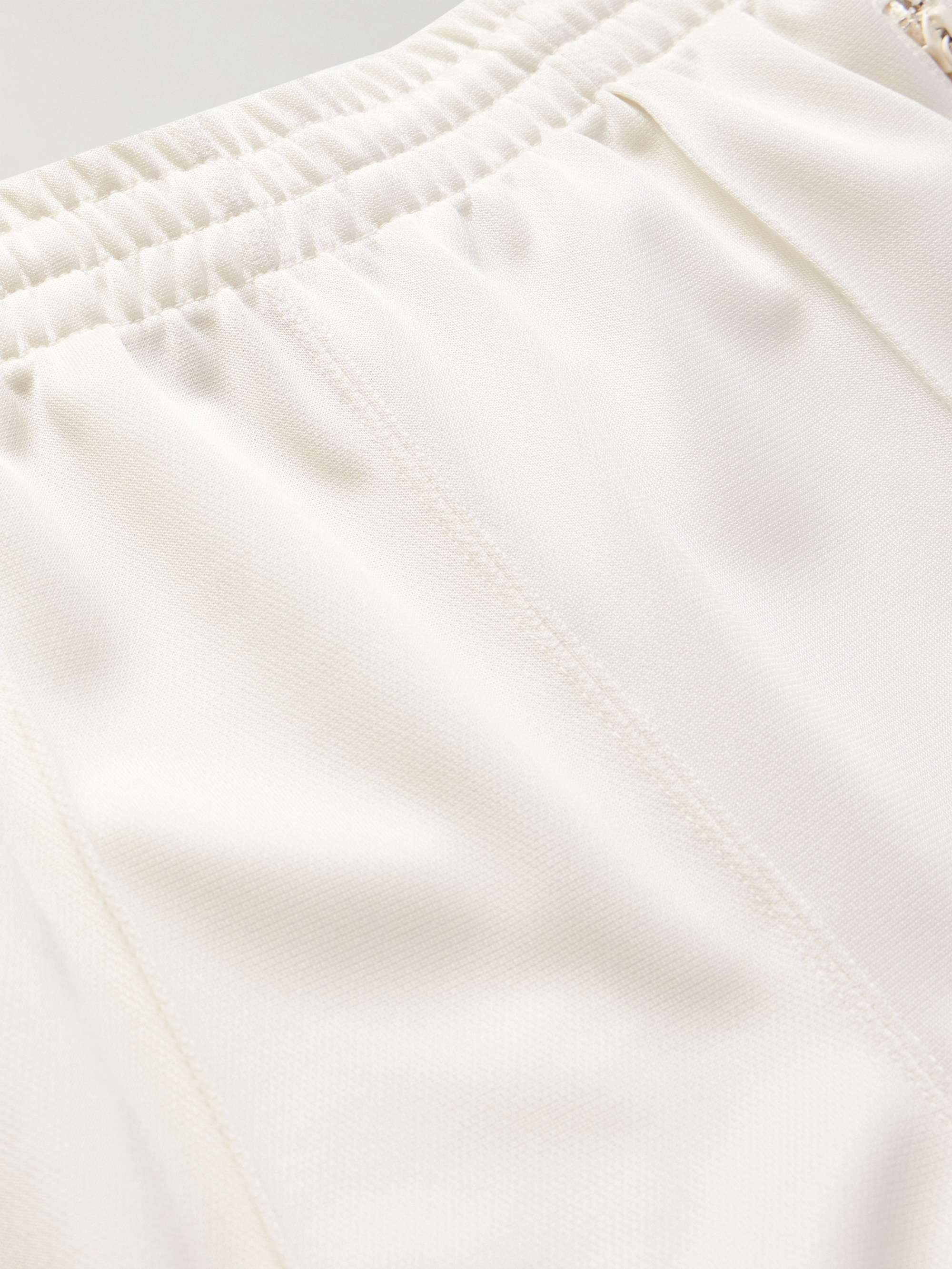 NEEDLES Straight-Leg Webbing-Trimmed Tech-Jersey Track Pants