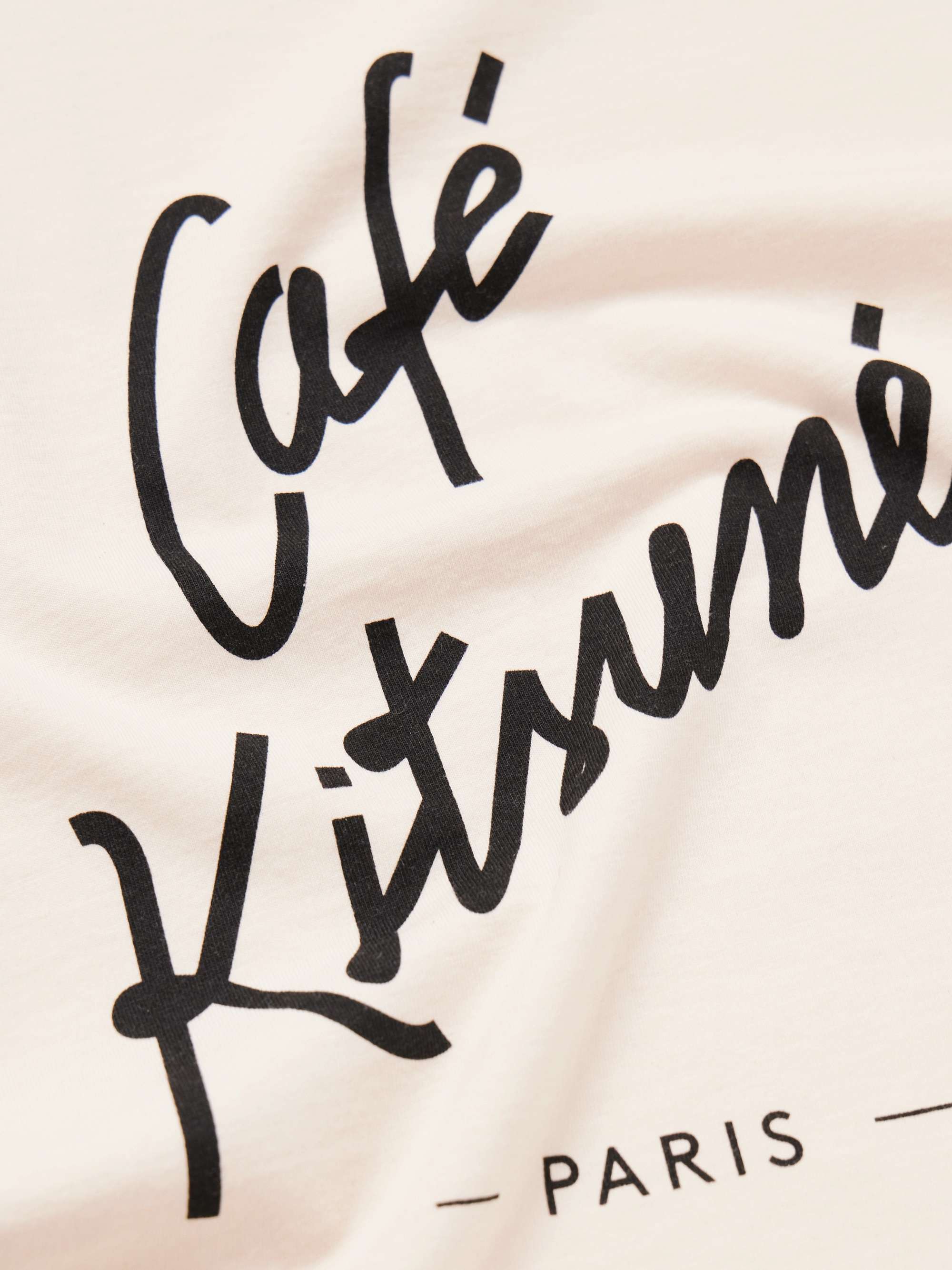 CAFÉ KITSUNÉ Logo-Print Cotton-Jersey T-Shirt for Men | MR