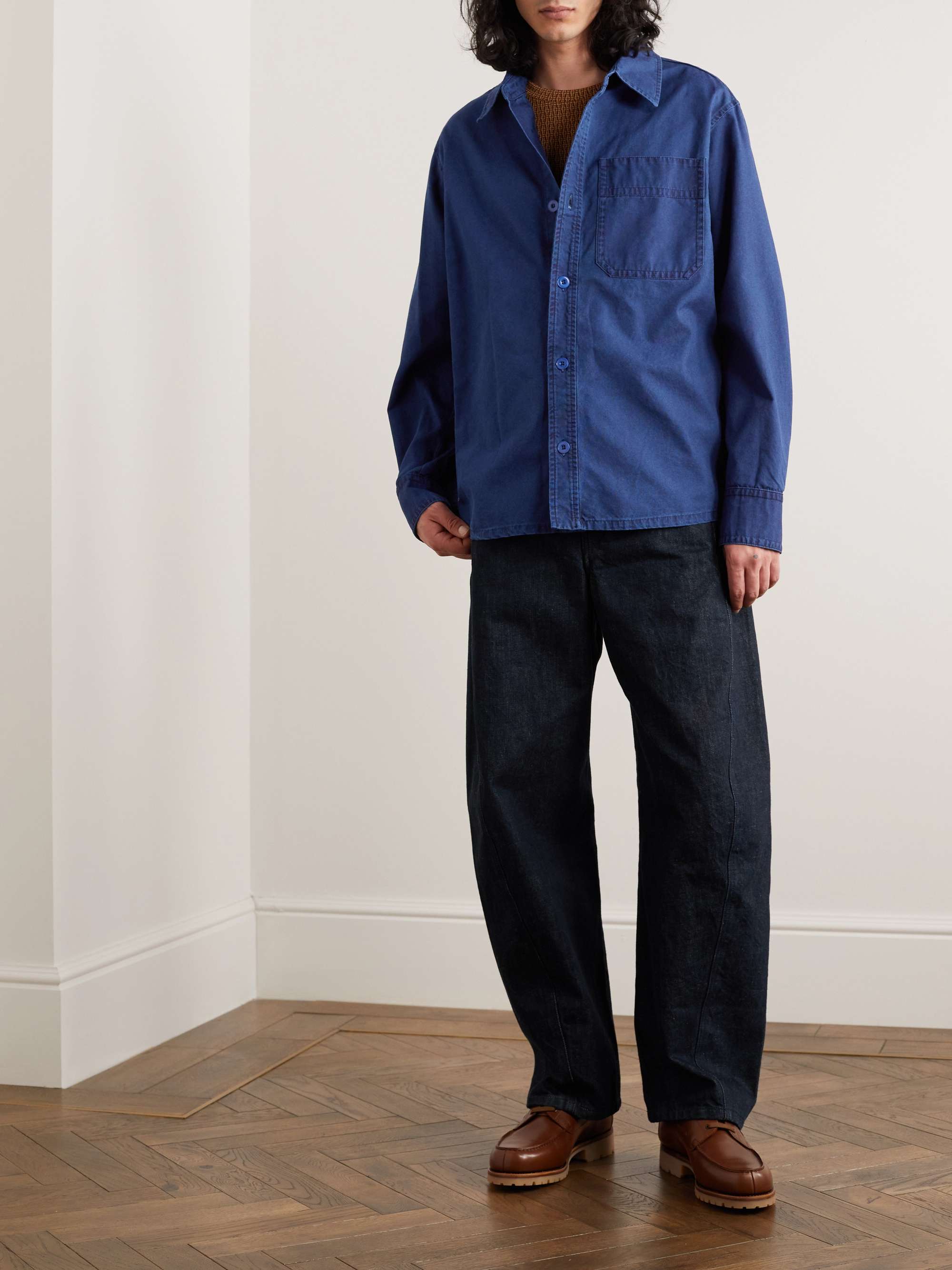 A.P.C. Basile Cotton-Canvas Overshirt for Men | MR PORTER