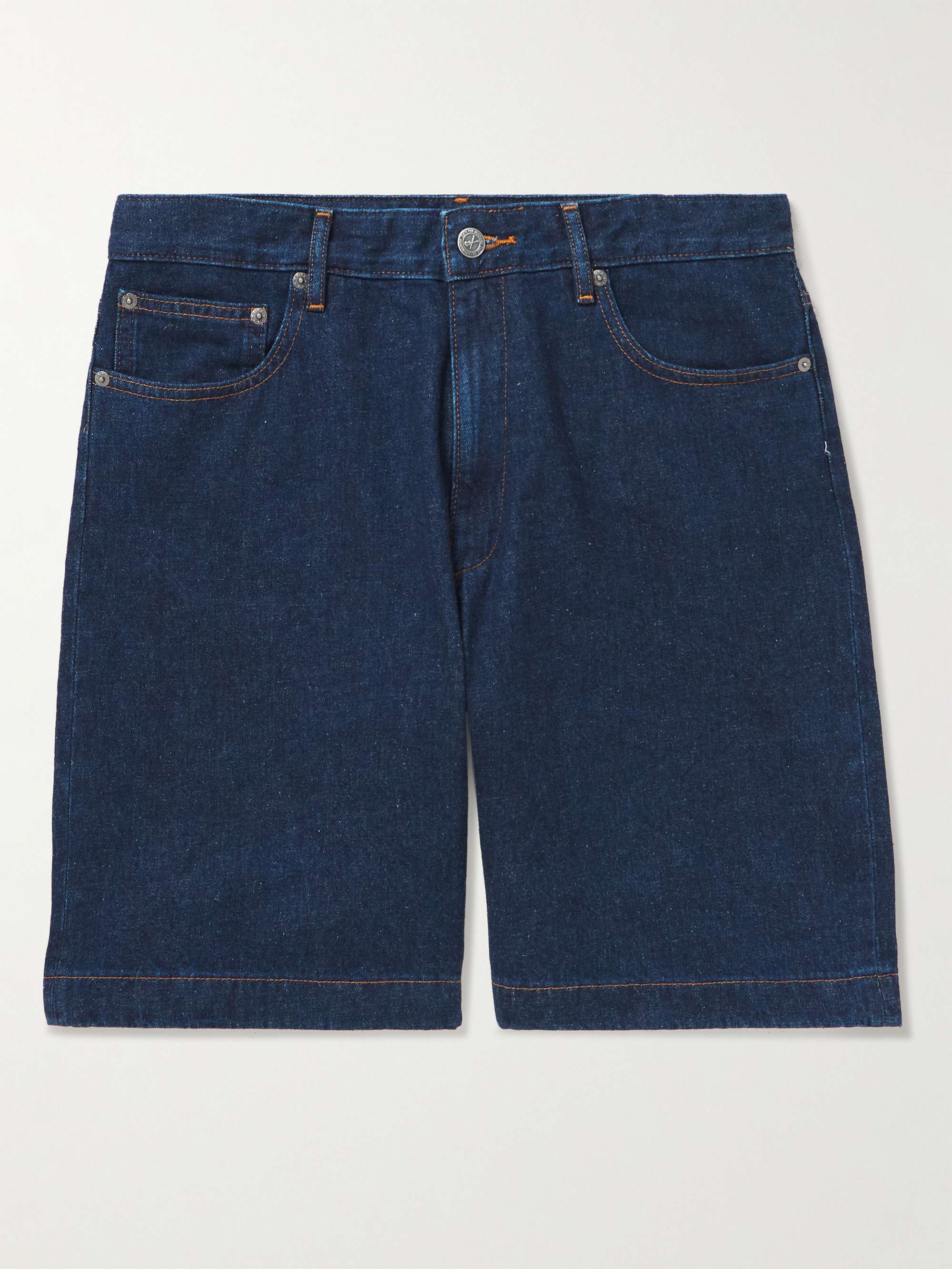 A.P.C. Helio Wide-Leg Denim Shorts for Men | MR PORTER