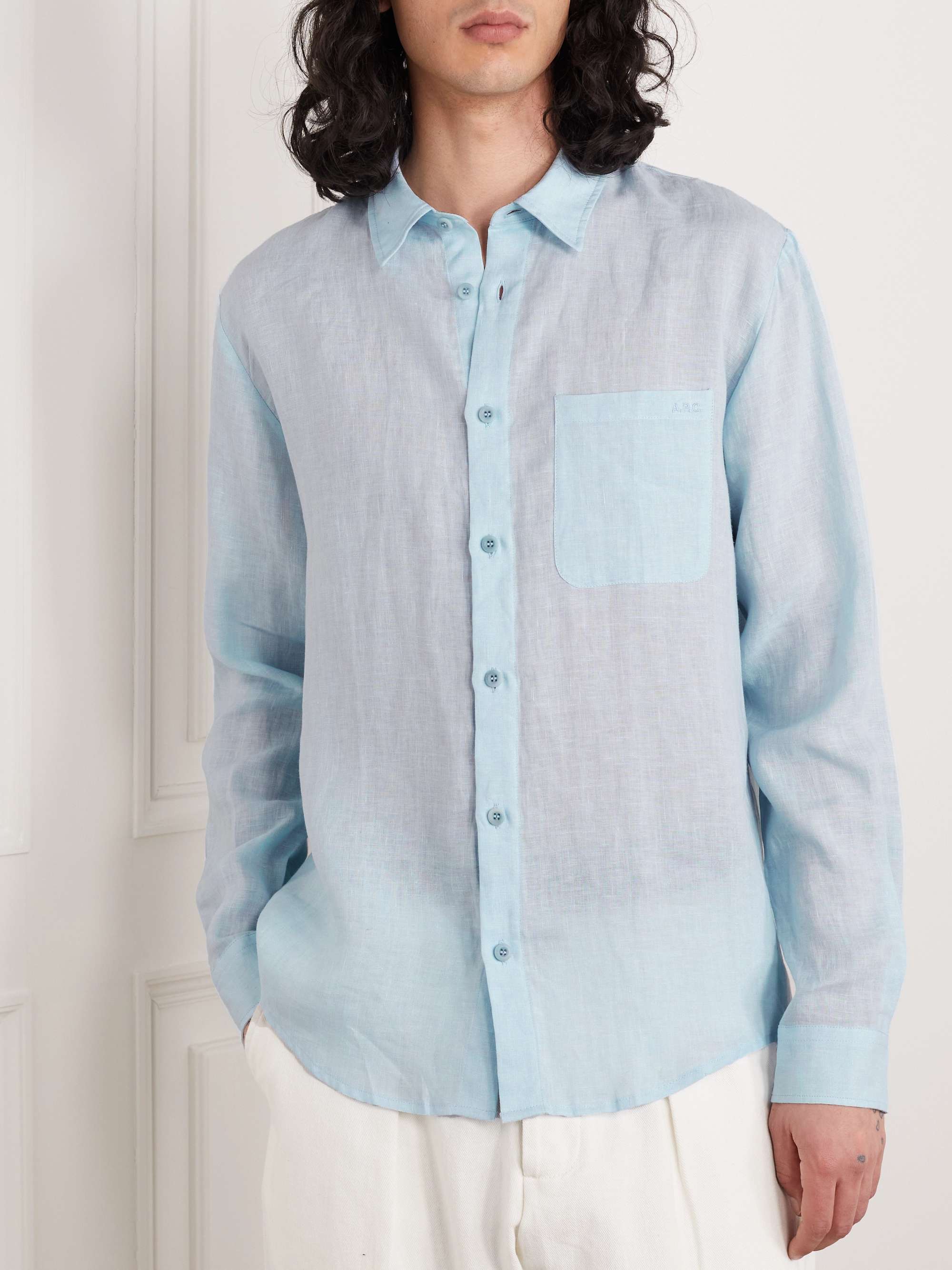 A.P.C. Cassel Linen Shirt