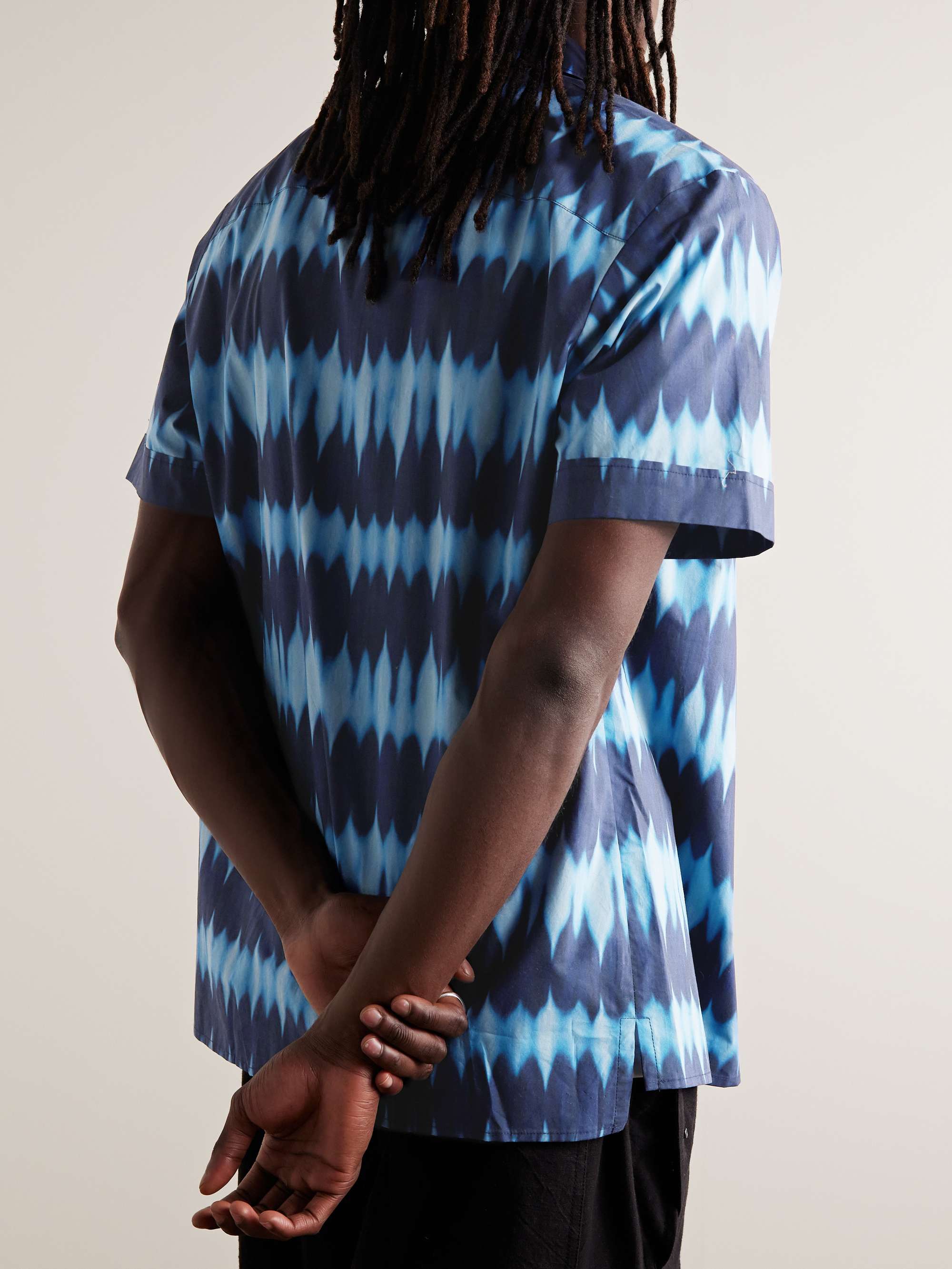 A.P.C. Ross Tie-Dyed Cotton-Poplin Shirt