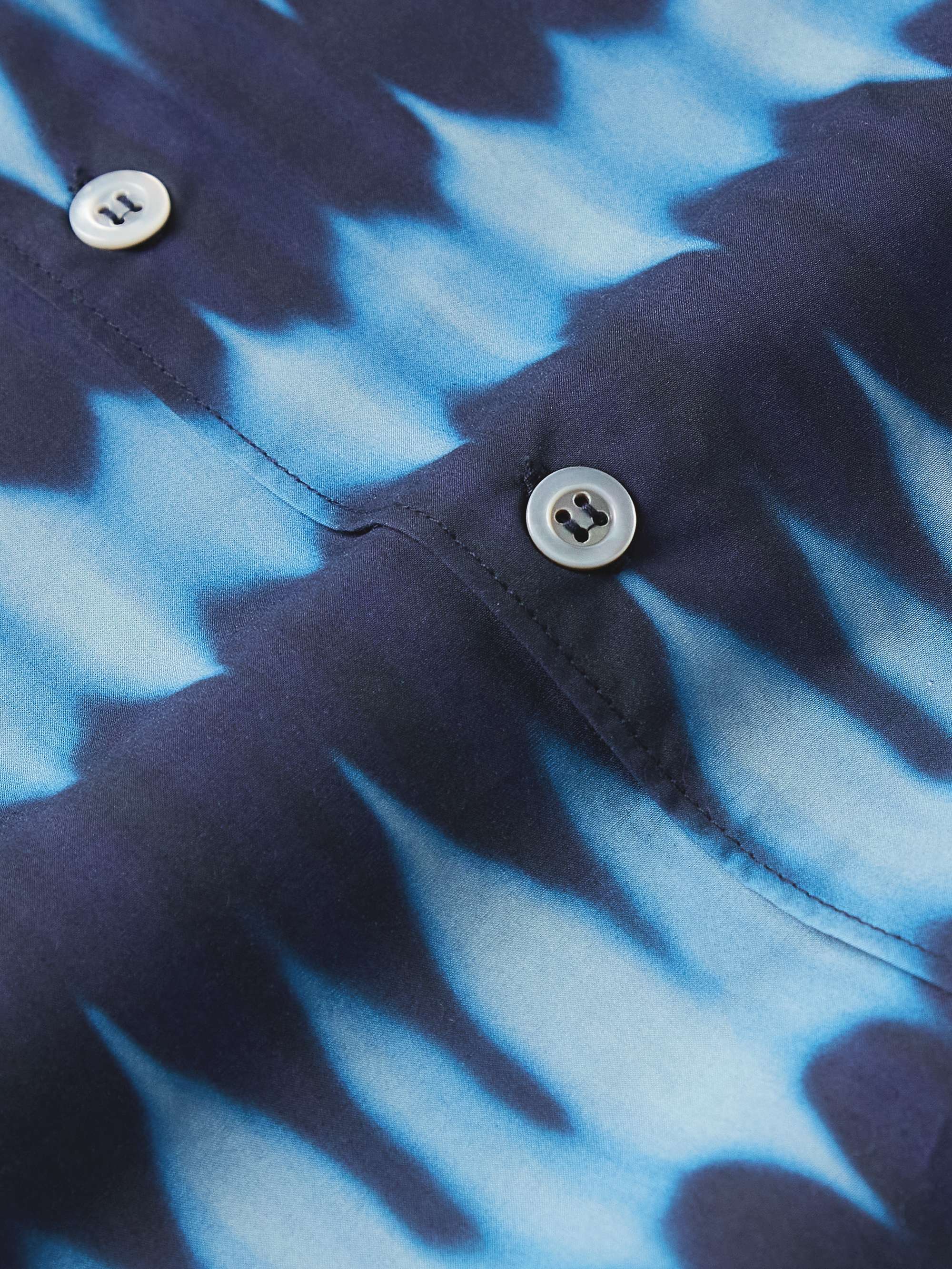 A.P.C. Ross Tie-Dyed Cotton-Poplin Shirt