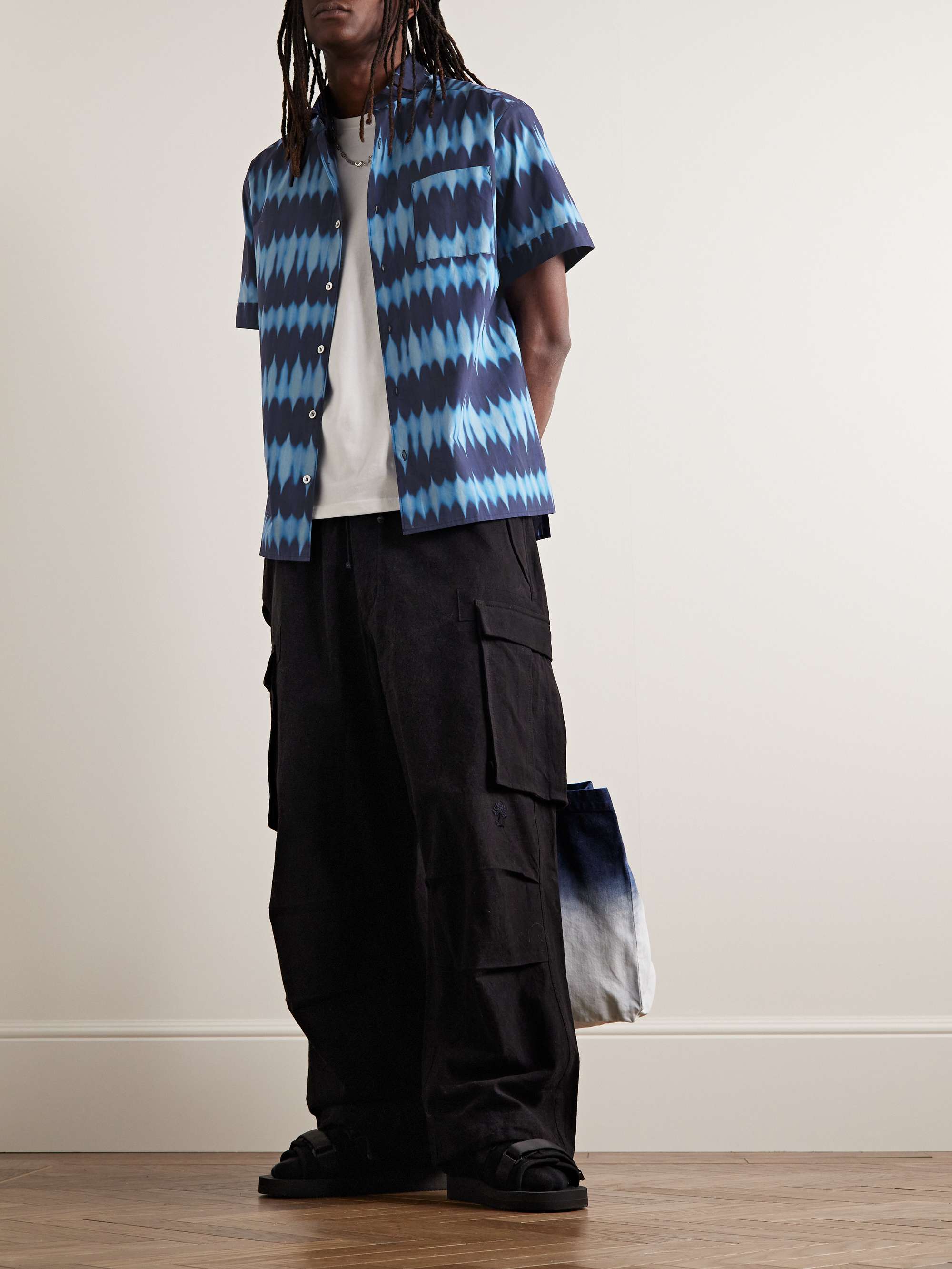 A.P.C. Ross Tie-Dyed Cotton-Poplin Shirt