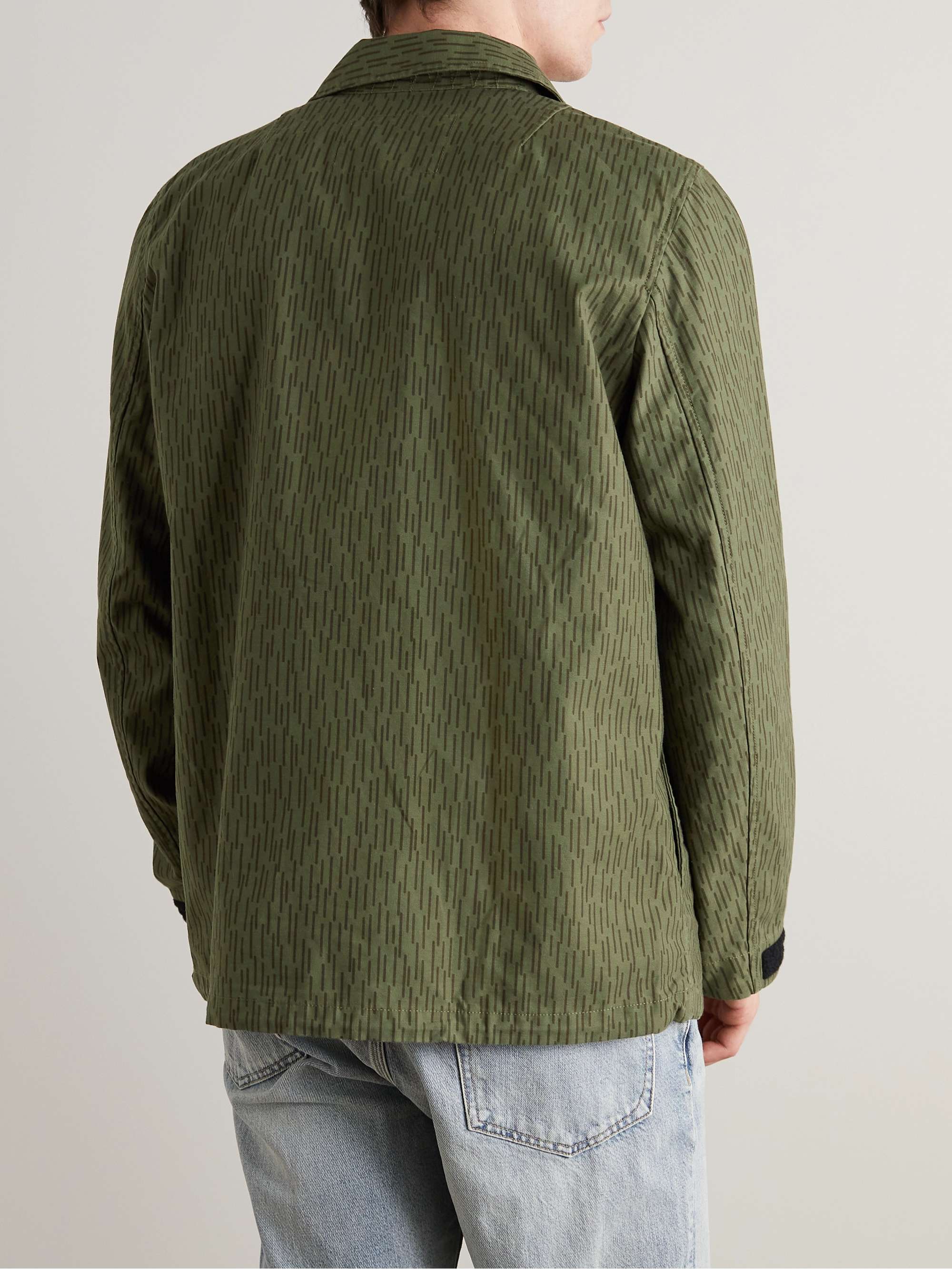 RAG & BONE Flight Printed Cotton-Canvas Overshirt