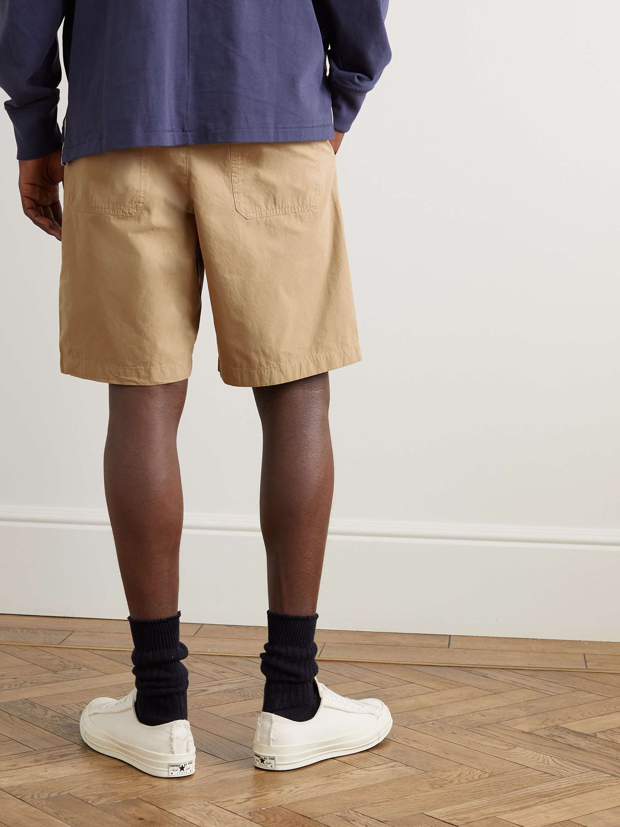 RAG & BONE Shorts a gamba dritta in cotone manopesca Cliffe