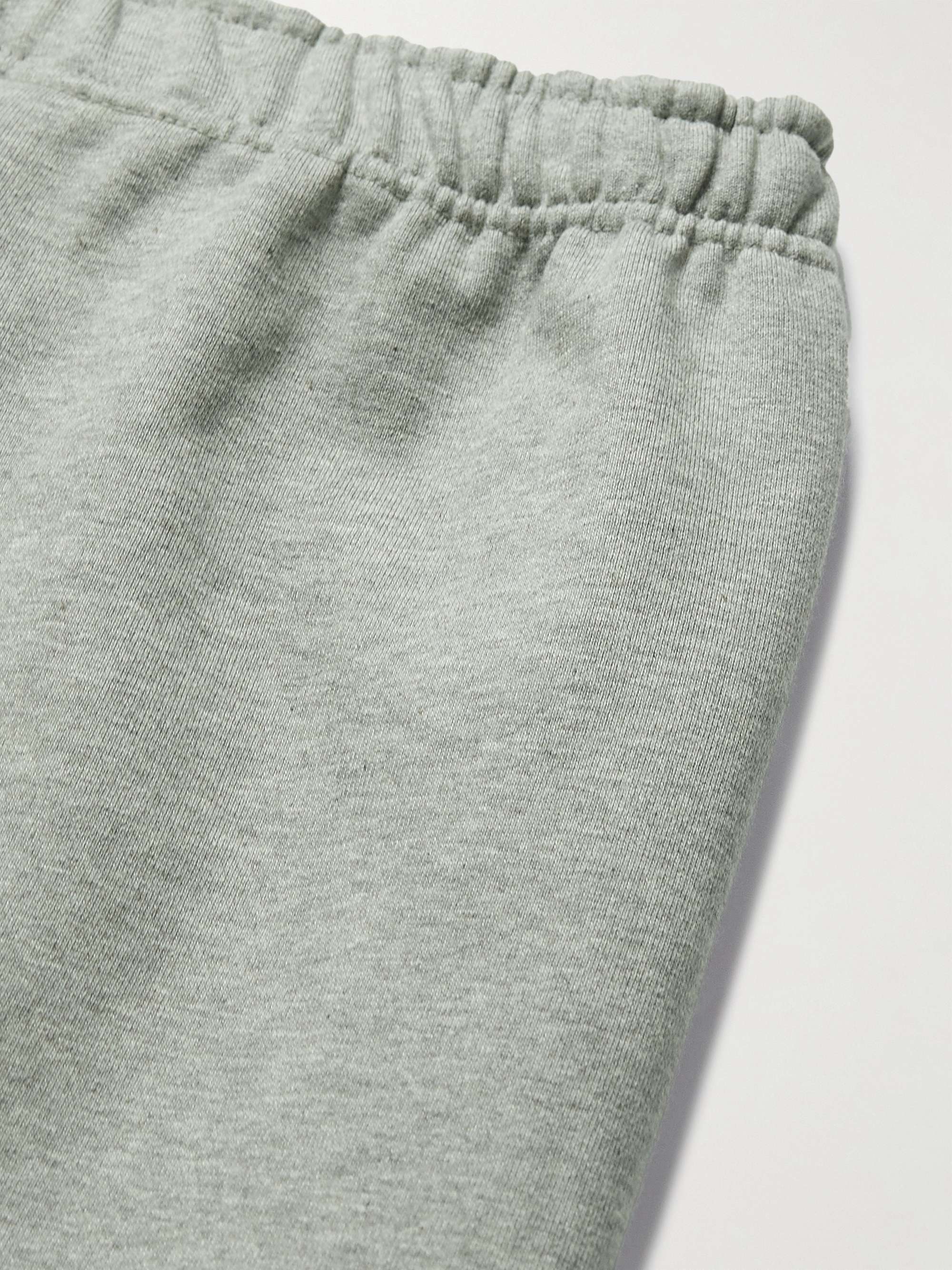 NIKE Tapered Cotton-Blend Jersey Sweatpants