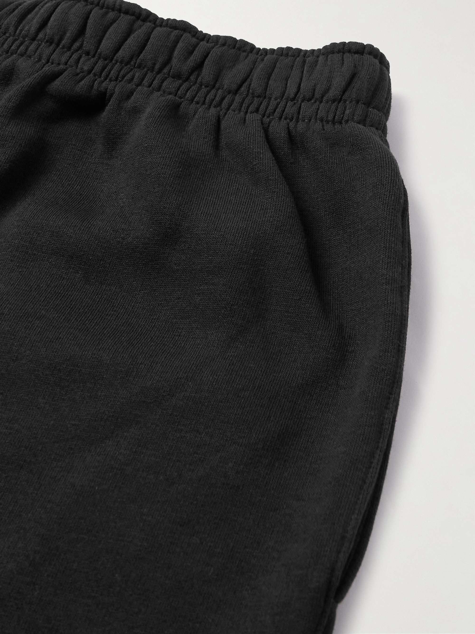 NIKE Sportswear Club Wide-Leg Cotton-Blend Jersey Cargo Shorts