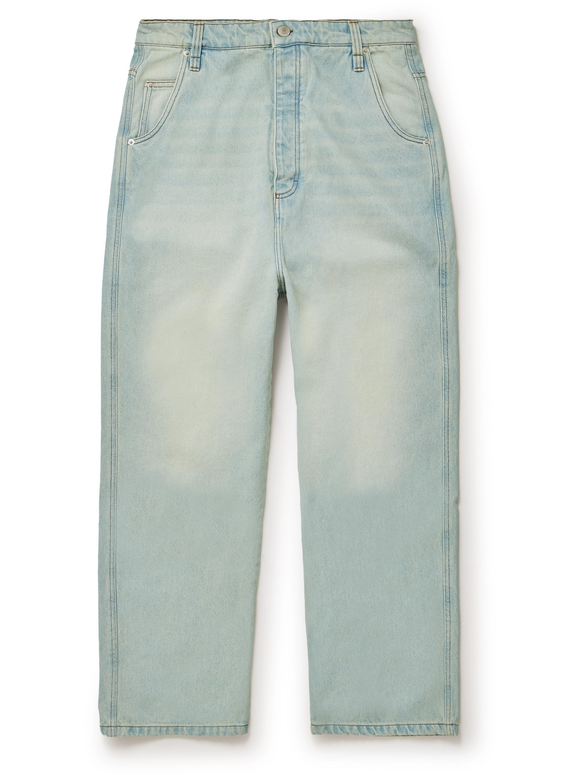 Ami Alexandre Mattiussi Alex Wide-leg Jeans In Blue