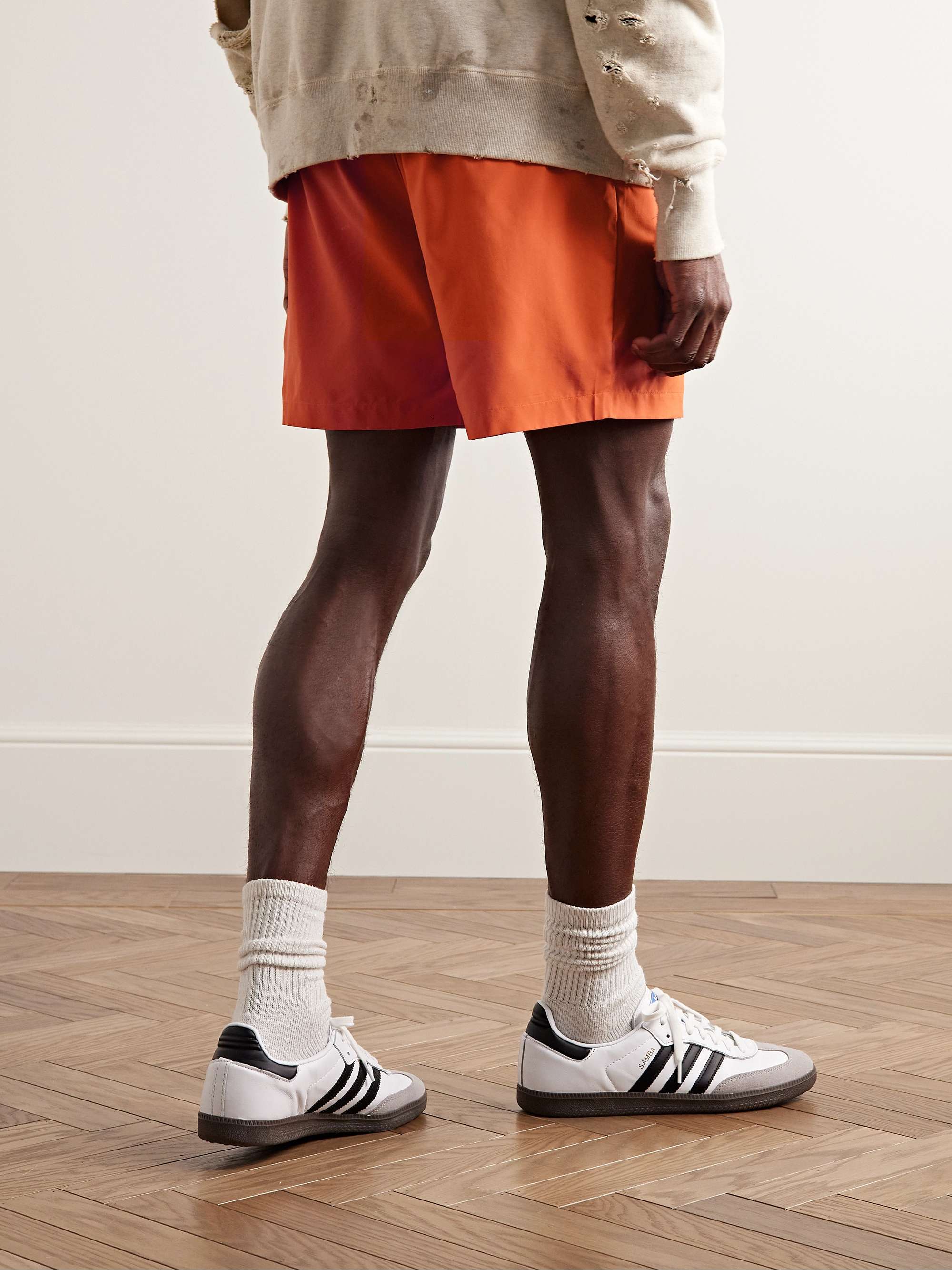 ADIDAS ORIGINALS Adventure Straight-Leg Recycled Woven Shorts