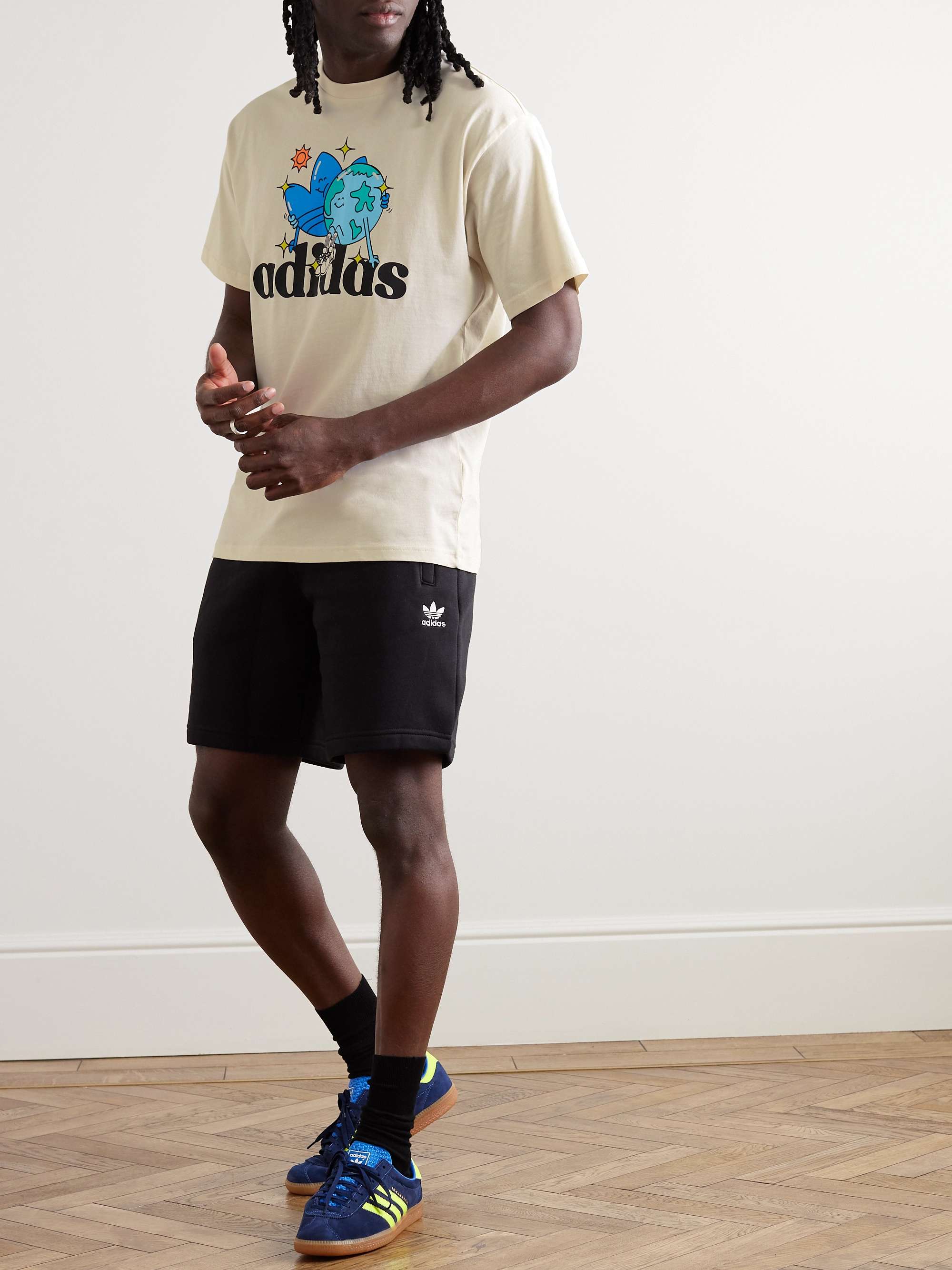 ADIDAS ORIGINALS Logo-Print Cotton-Jersey T-Shirt