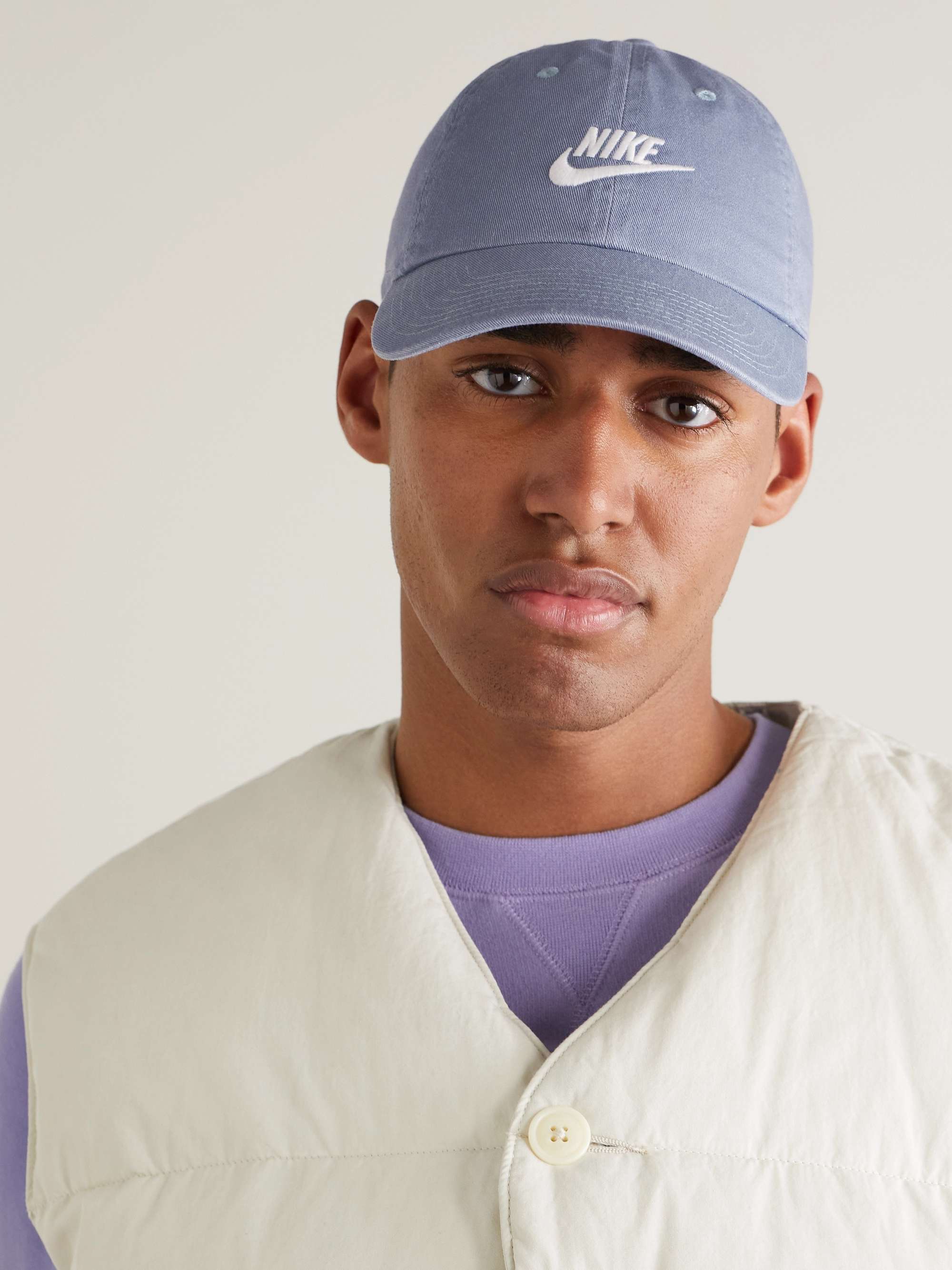 NIKE LogoEmbroidered CottonCanvas Baseball Cap for Men MR PORTER