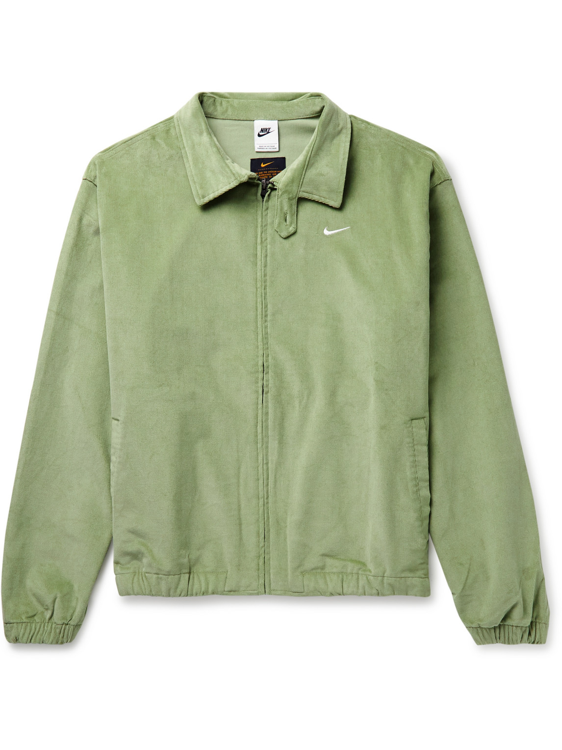 Nike Harrington Cottonblend Corduroy Jacket In Green ModeSens