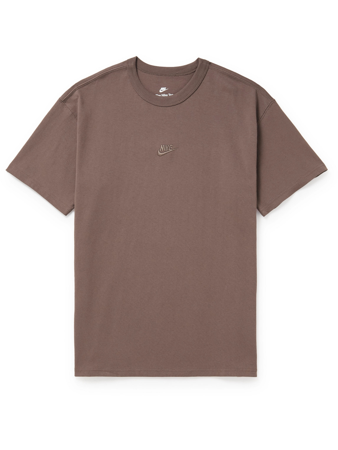 Nike Sportswear Premium Essentials Logoembroidered Cottonjersey T