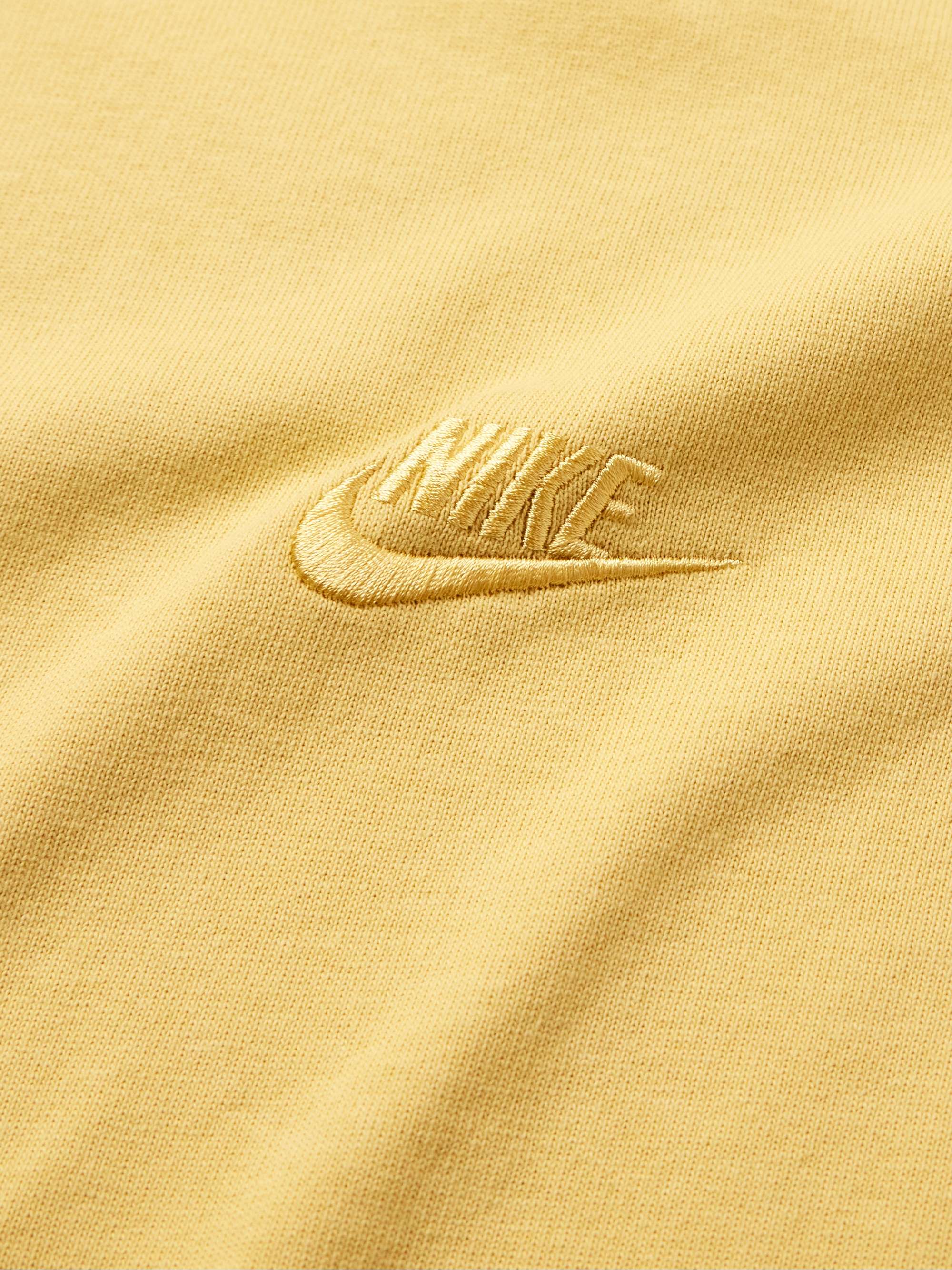 NIKE NSW LogoEmbroidered CottonJersey TShirt for Men MR PORTER