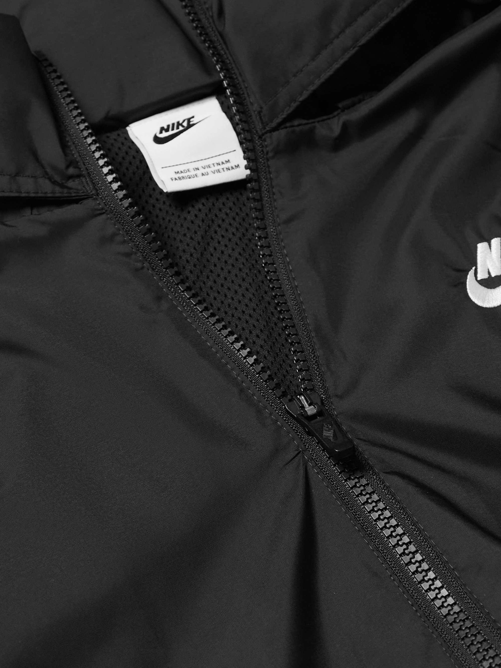 NIKE Windrunner Logo-Embroidered Shell Hooded Jacket for Men | MR PORTER
