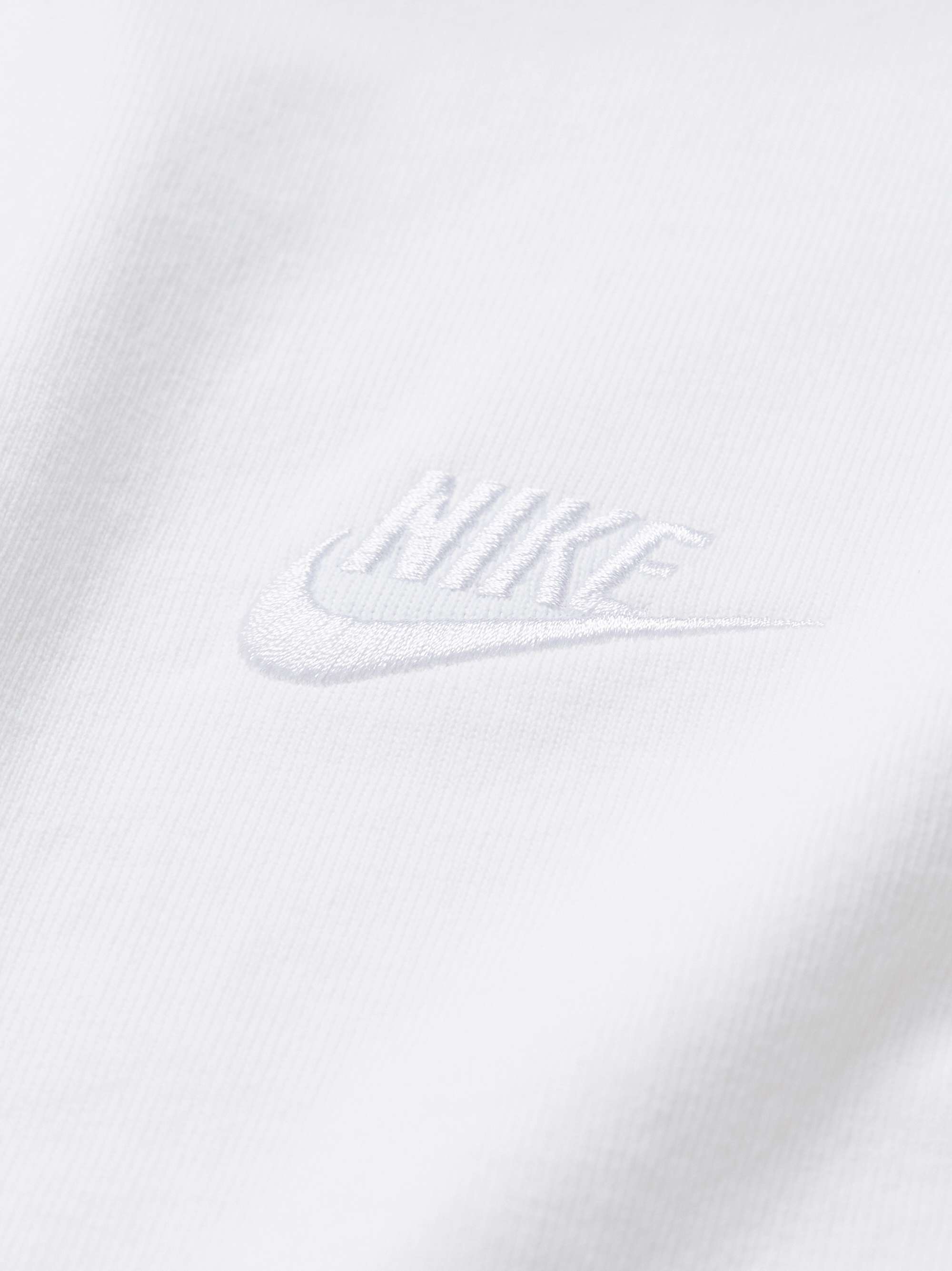 NIKE Premium Essentials Logo-Embroidered Cotton-Jersey T-Shirt