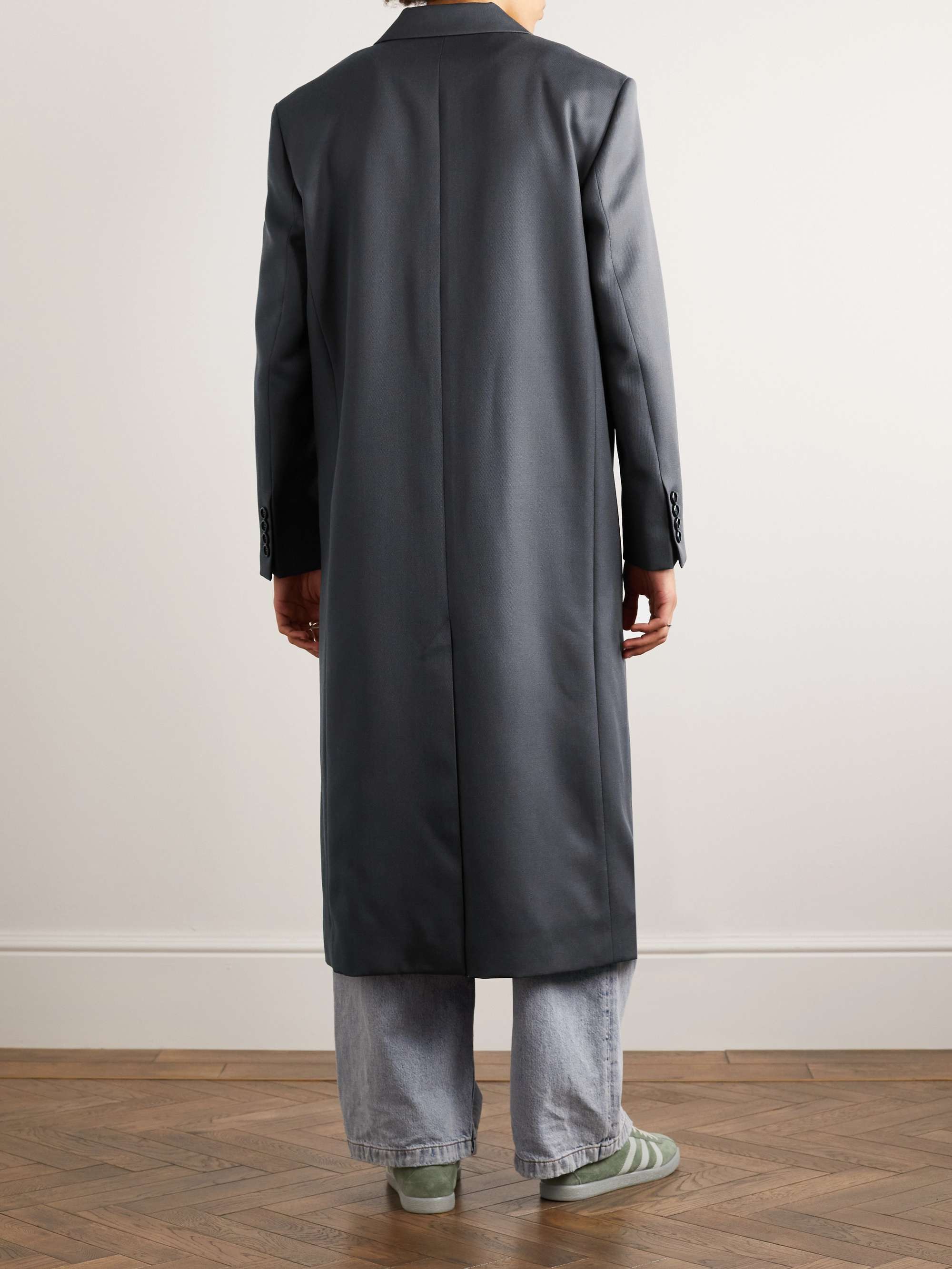 AMI PARIS Wool-Twill Coat