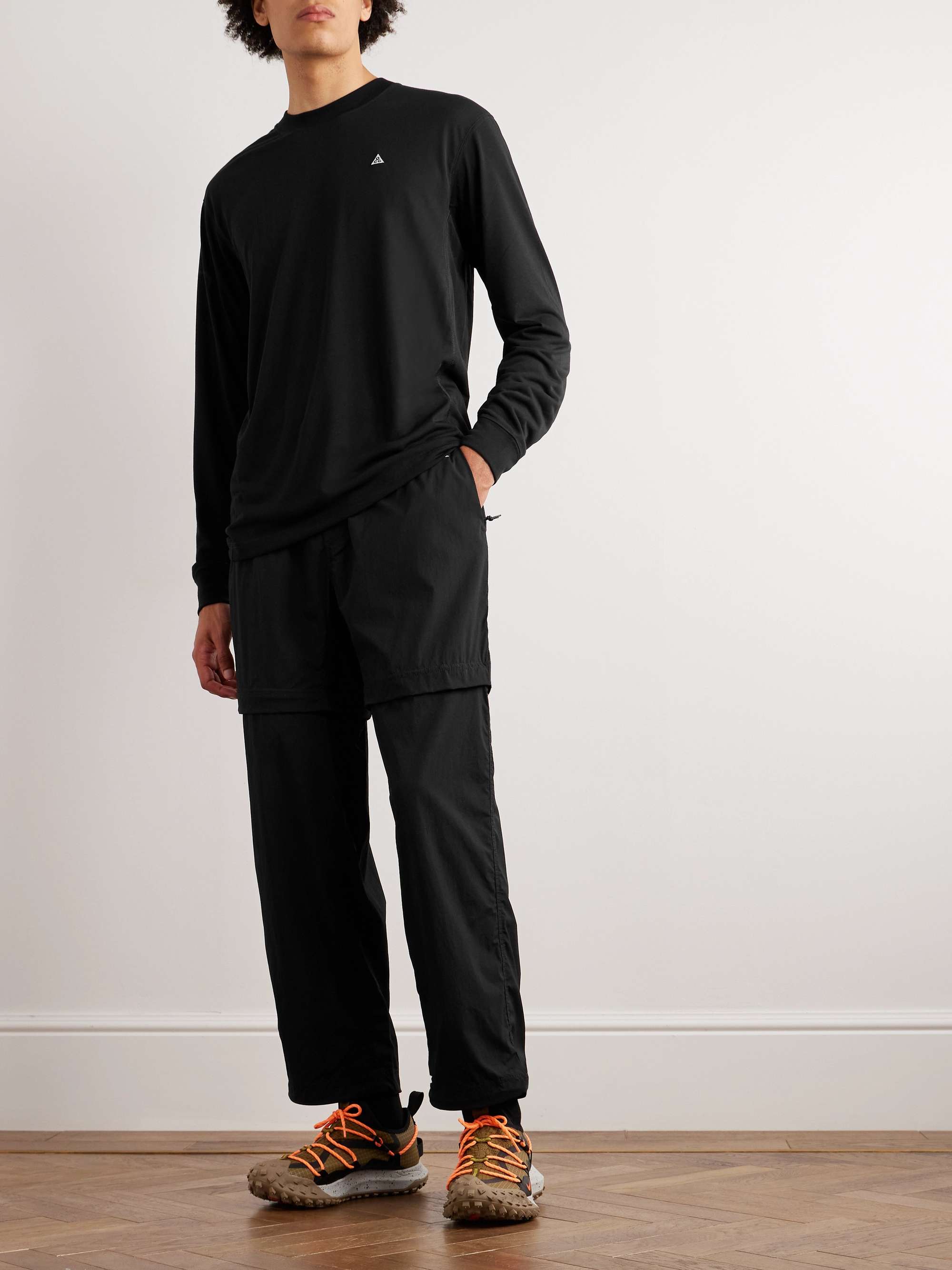 NIKE ACG Goat Rocks Logo-Embroidered Dri-FIT ADV T-Shirt