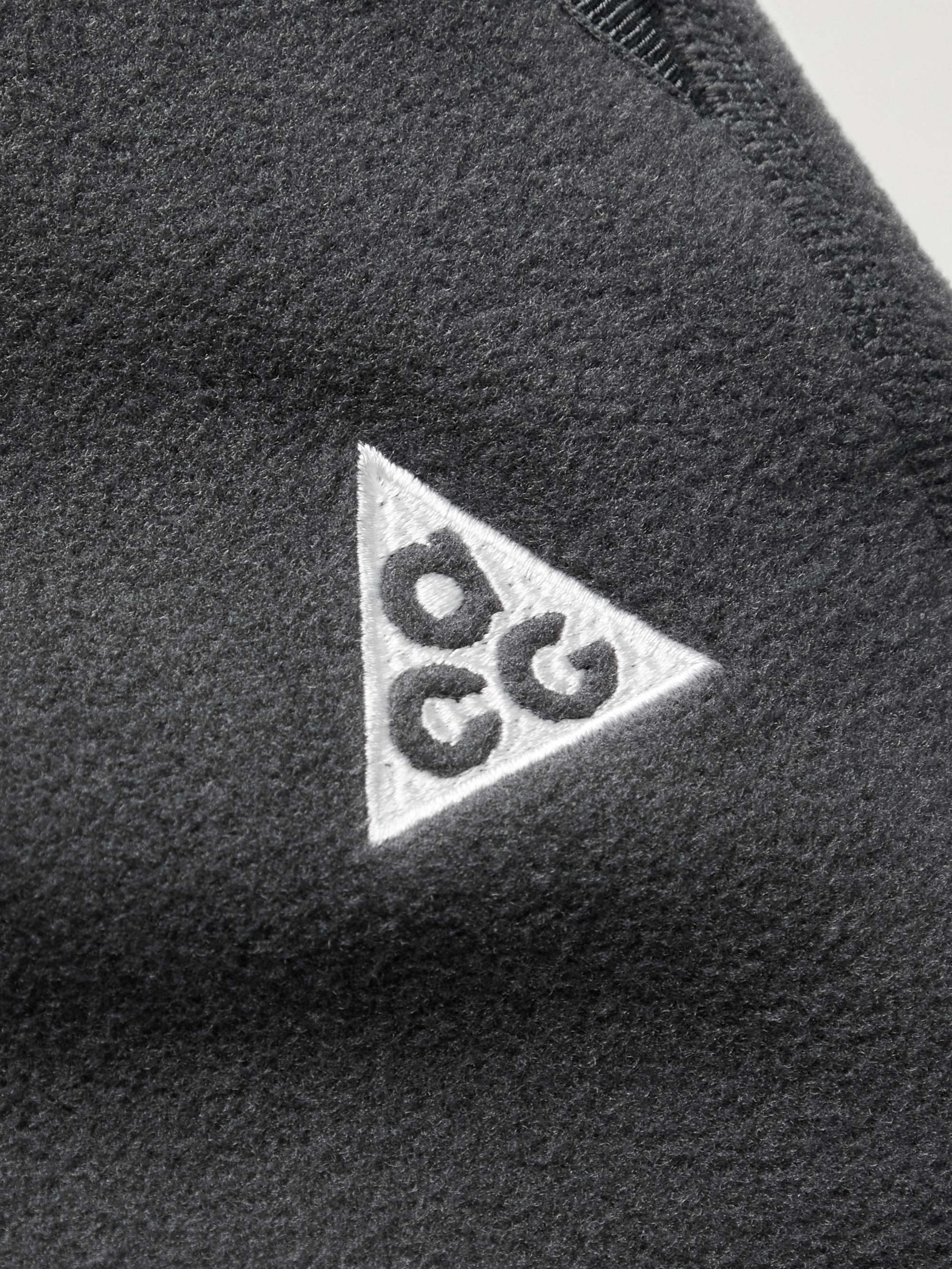 NIKE ACG Wolf Tree Tapered Logo-Embroidered Polartec® Fleece Sweatpants