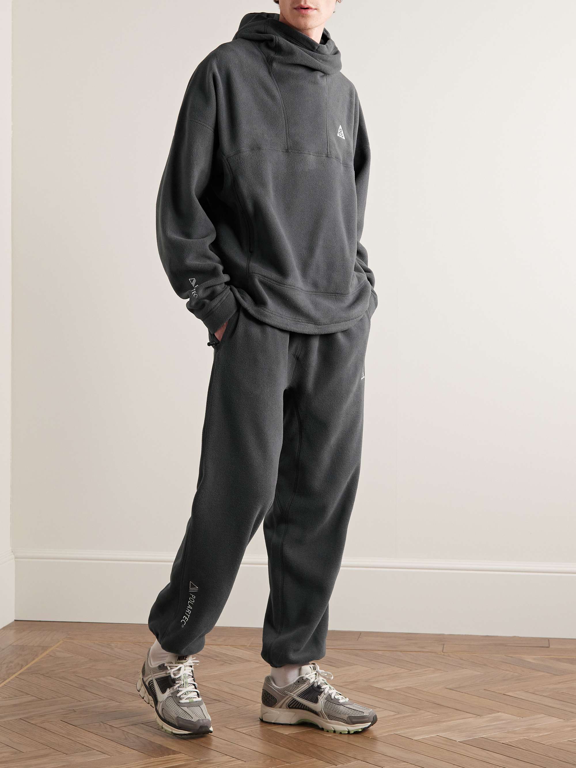 Tapered Cotton-Blend Tech Fleece Sweatpants