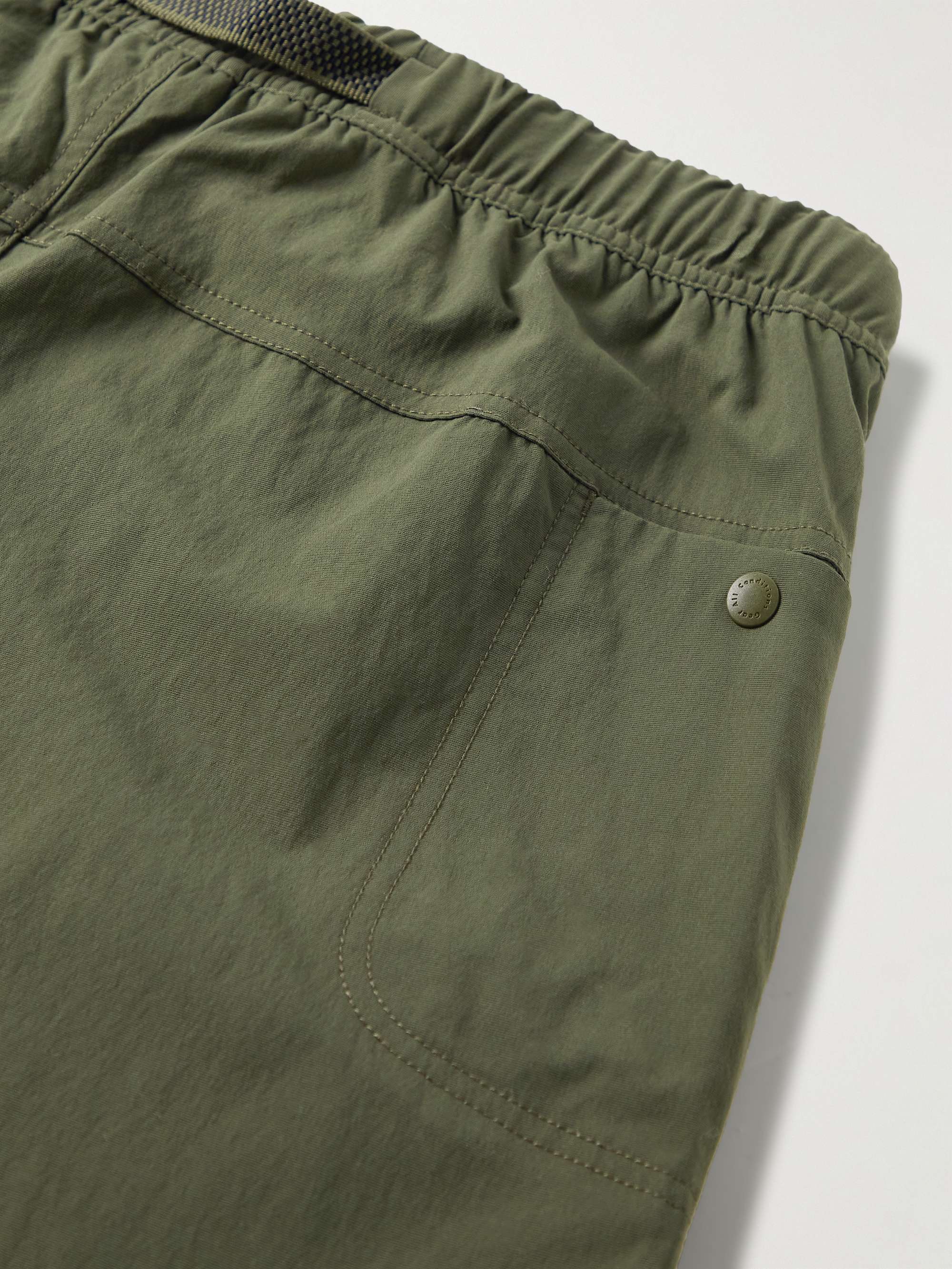 NIKE ACG Smith Summit Straight-Leg Convertible Stretch CORDURA® Nylon-Ripstop Cargo Trousers