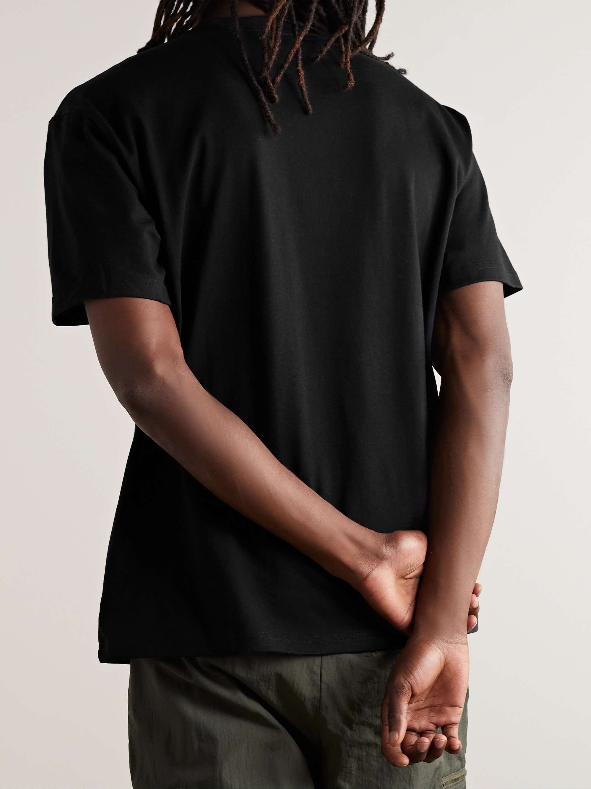 NIKE ACG Logo-Embroidered Jersey T-Shirt