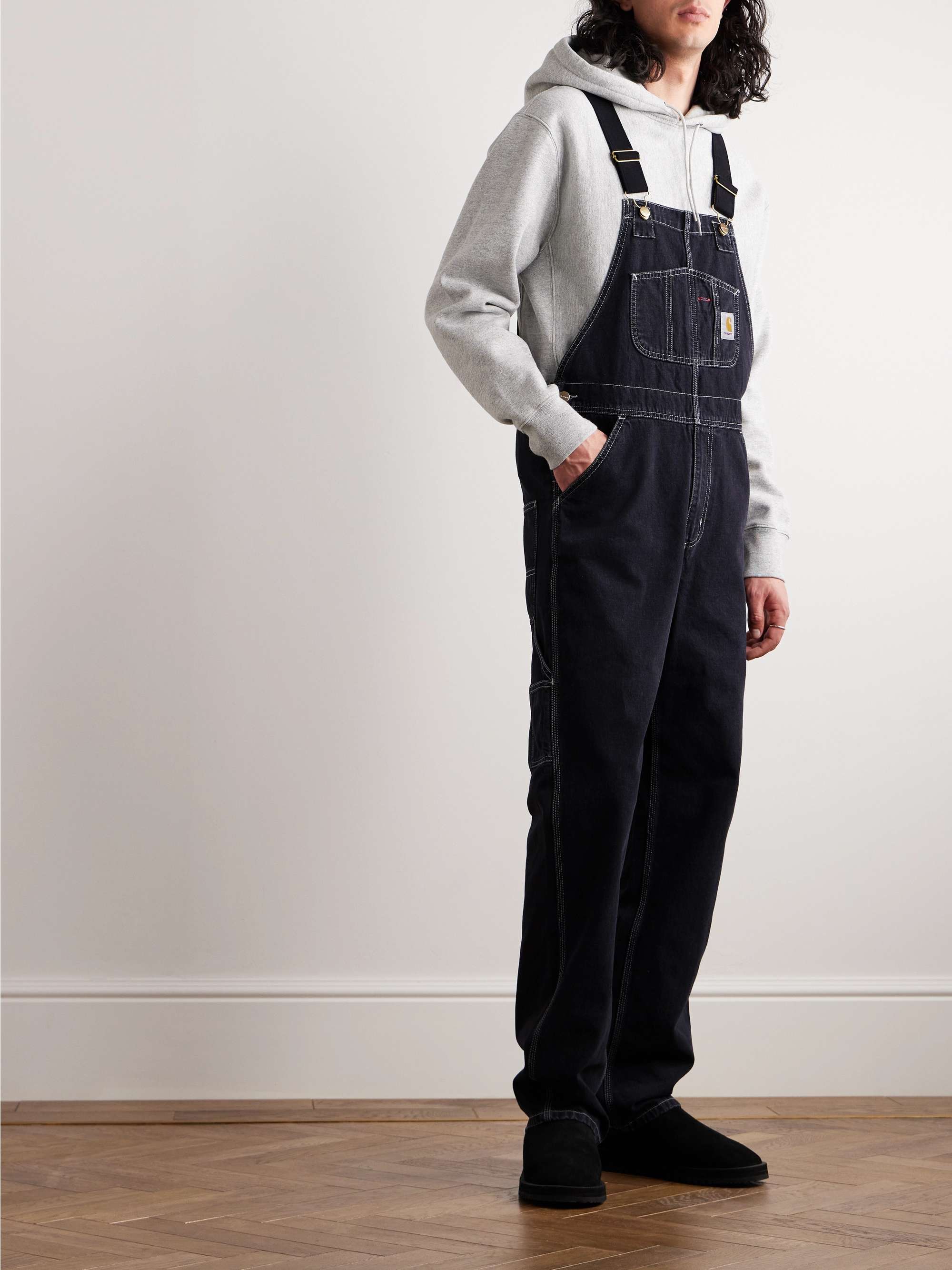 CARHARTT WIP Organic Cotton-Canvas Overalls for Men