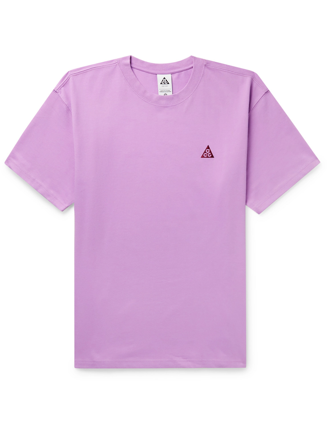 Nike Acg Performance T-shirt In Purple