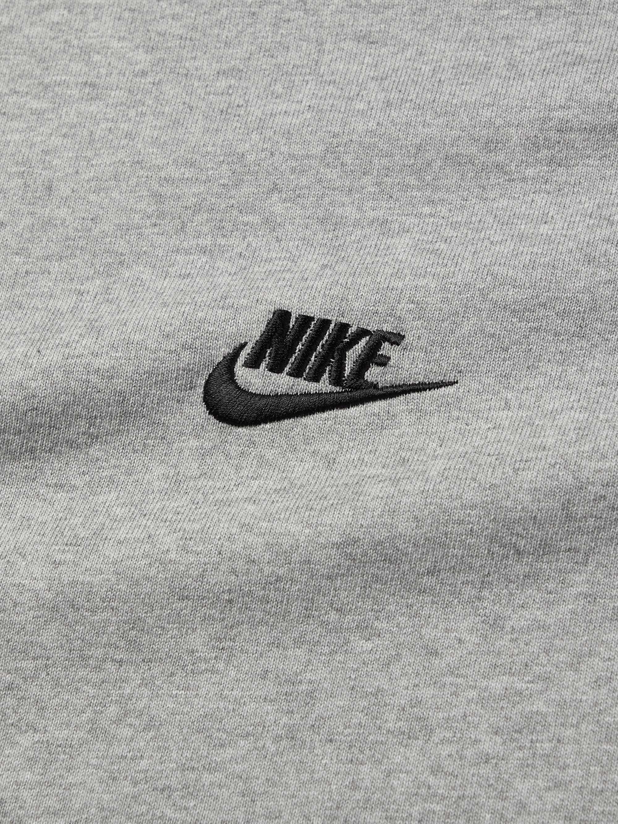 NIKE Premium Essentials Logo-Embroidered Cotton-Jersey T-Shirt