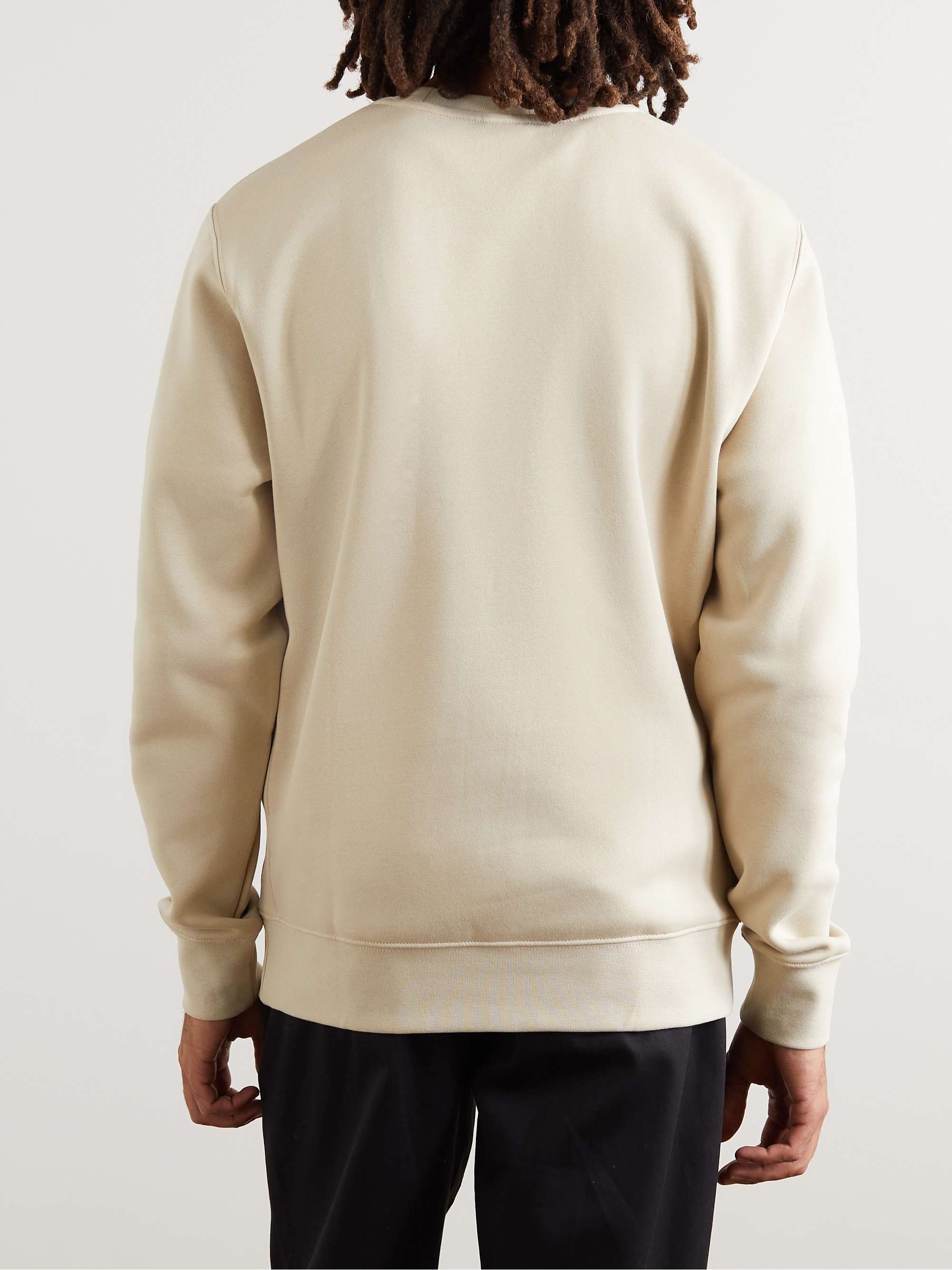 NIKE Sportswear Club Logo-Embroidered Cotton-Blend Jersey Sweatshirt
