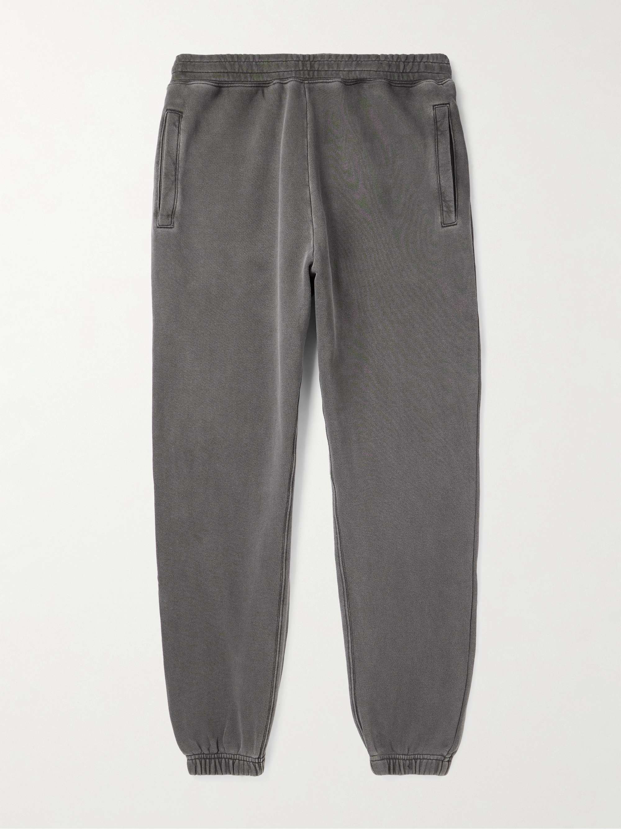 CARHARTT WIP Nelson Tapered Garment-Dyed Cotton-Jersey Sweatpants