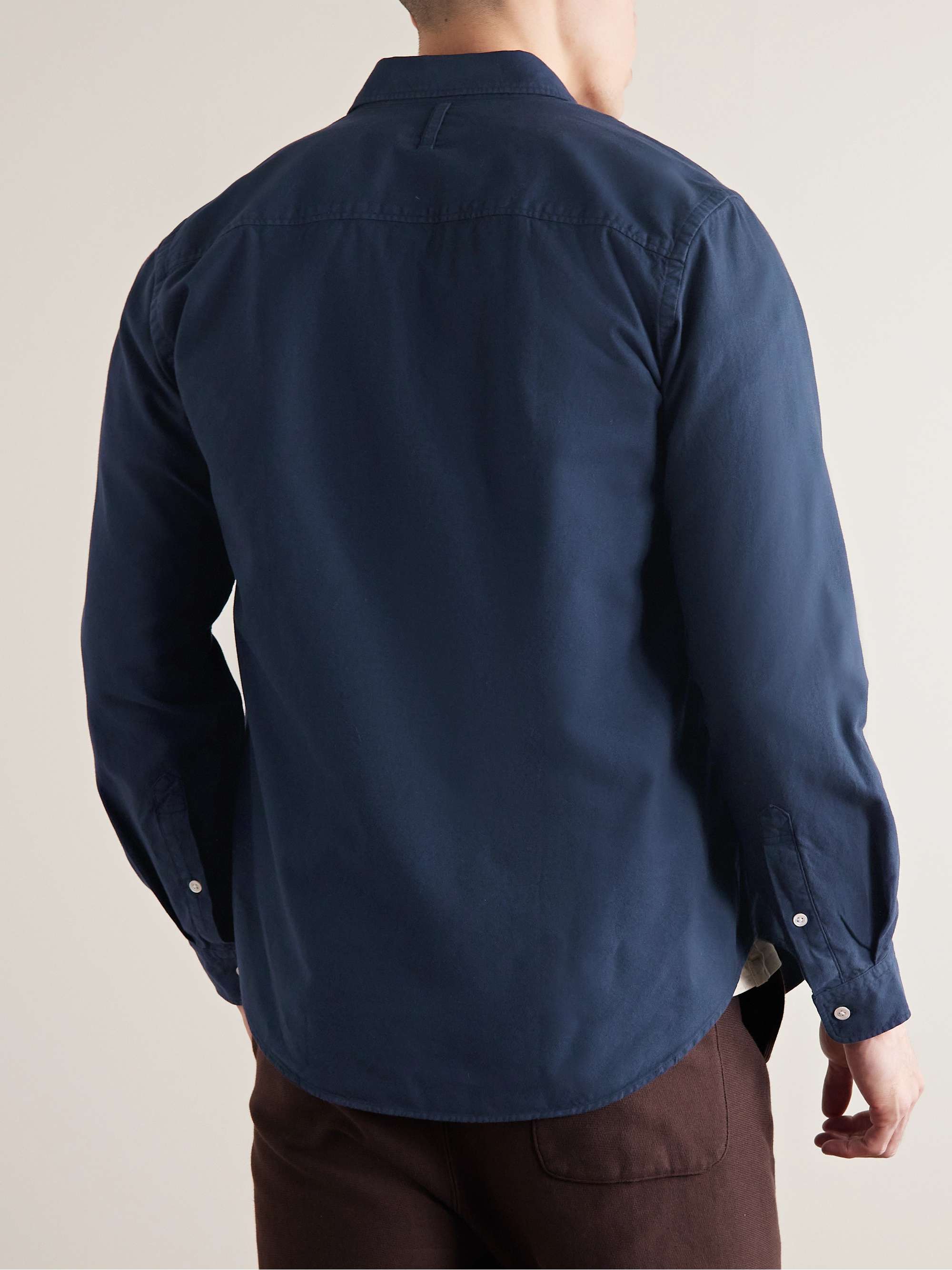 NN07 Arne Button-Down Collar Cotton Shirt