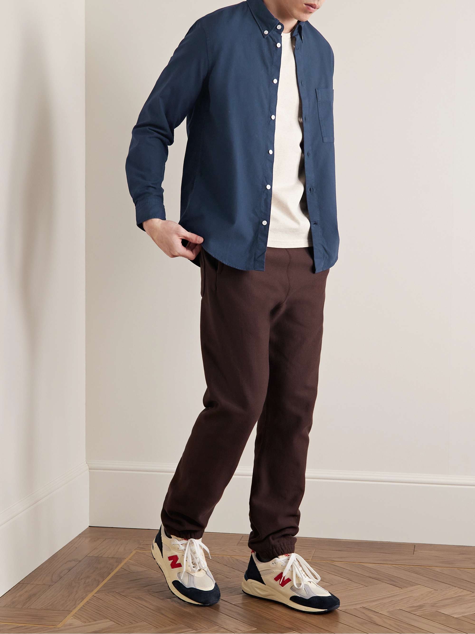 NN07 Arne Button-Down Collar Cotton Shirt